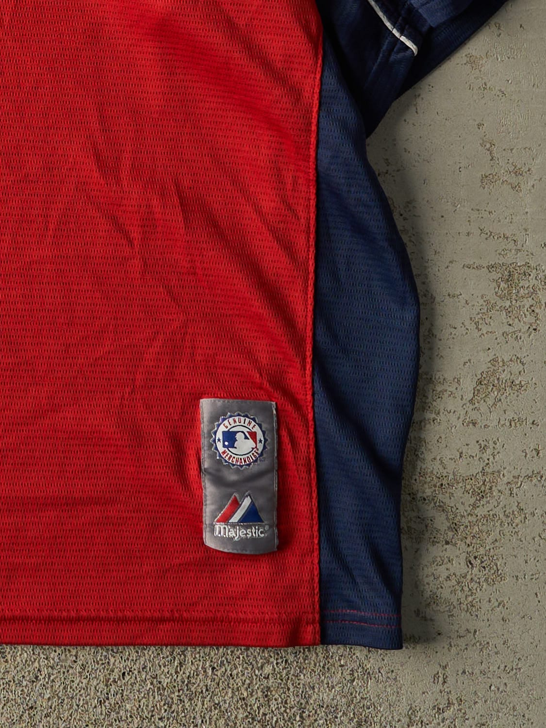 Vintage Y2K Red Boston Red Sox Embroidered Jersey (XL/XXL)