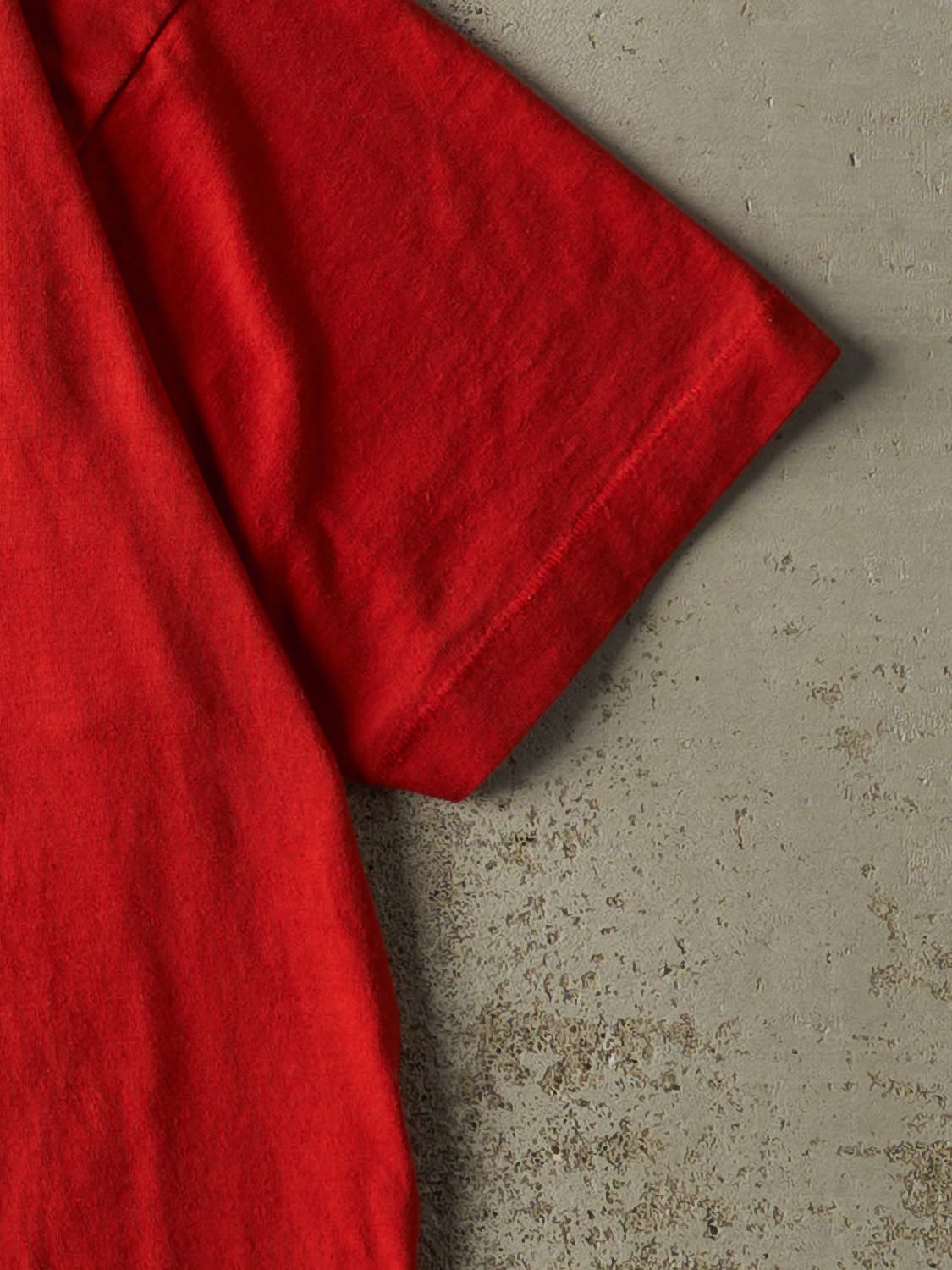 Vintage 90s Red Detroit Red Wings Single Stitch Tee (SM)
