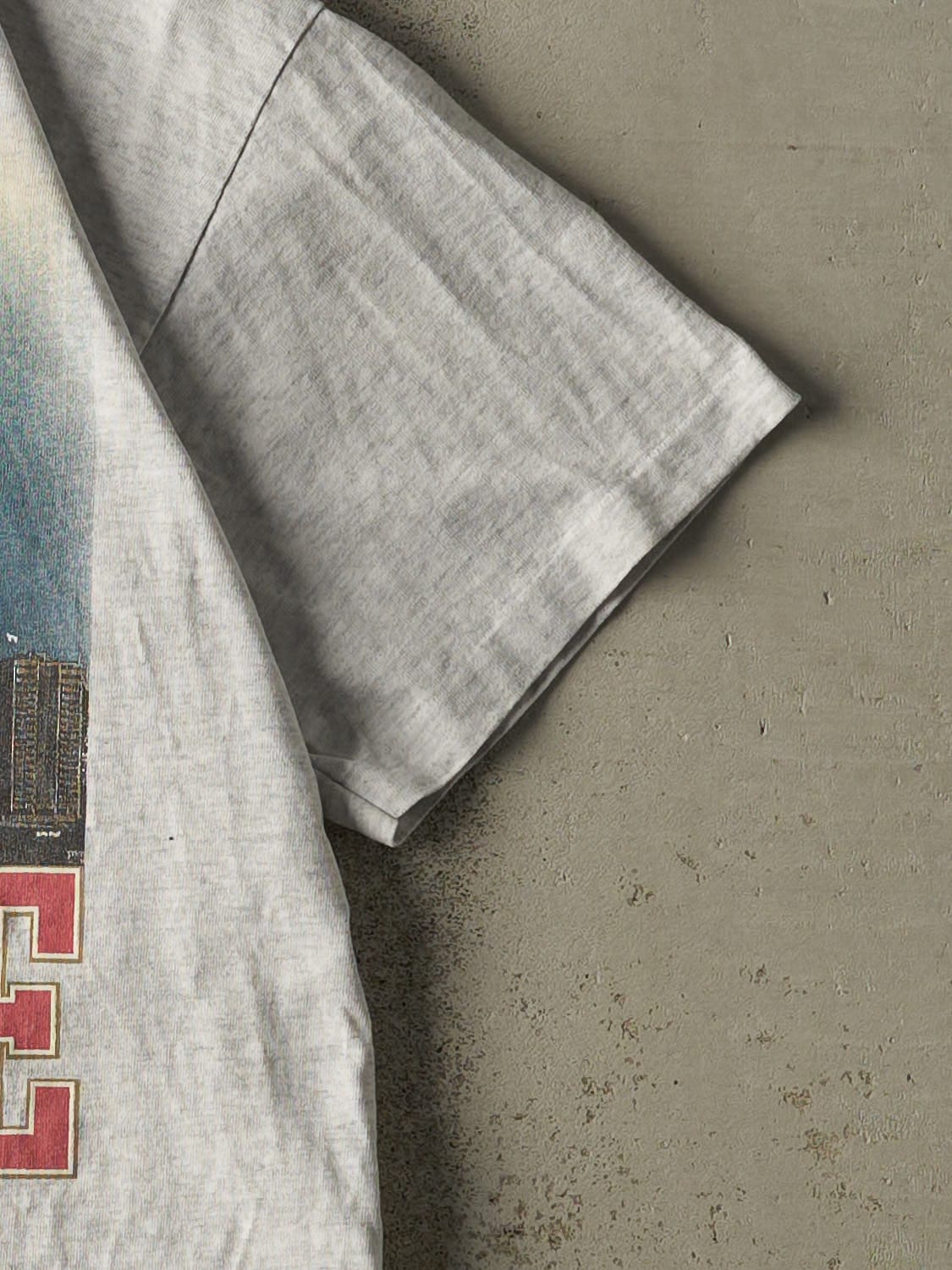 Vintage 95' Heather Grey Seattle NCAA Final Four Single Stitch Tee (M/L)