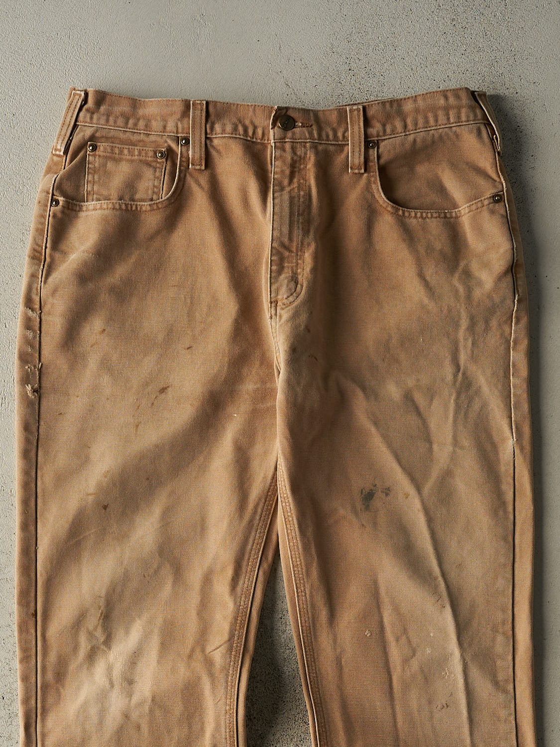 Vintage 90s Beige Carhartt Work Pants (36x34)