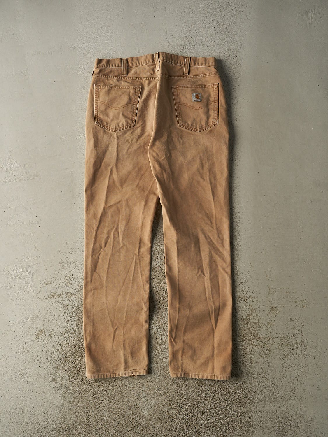 Vintage 90s Beige Carhartt Work Pants (36x34)