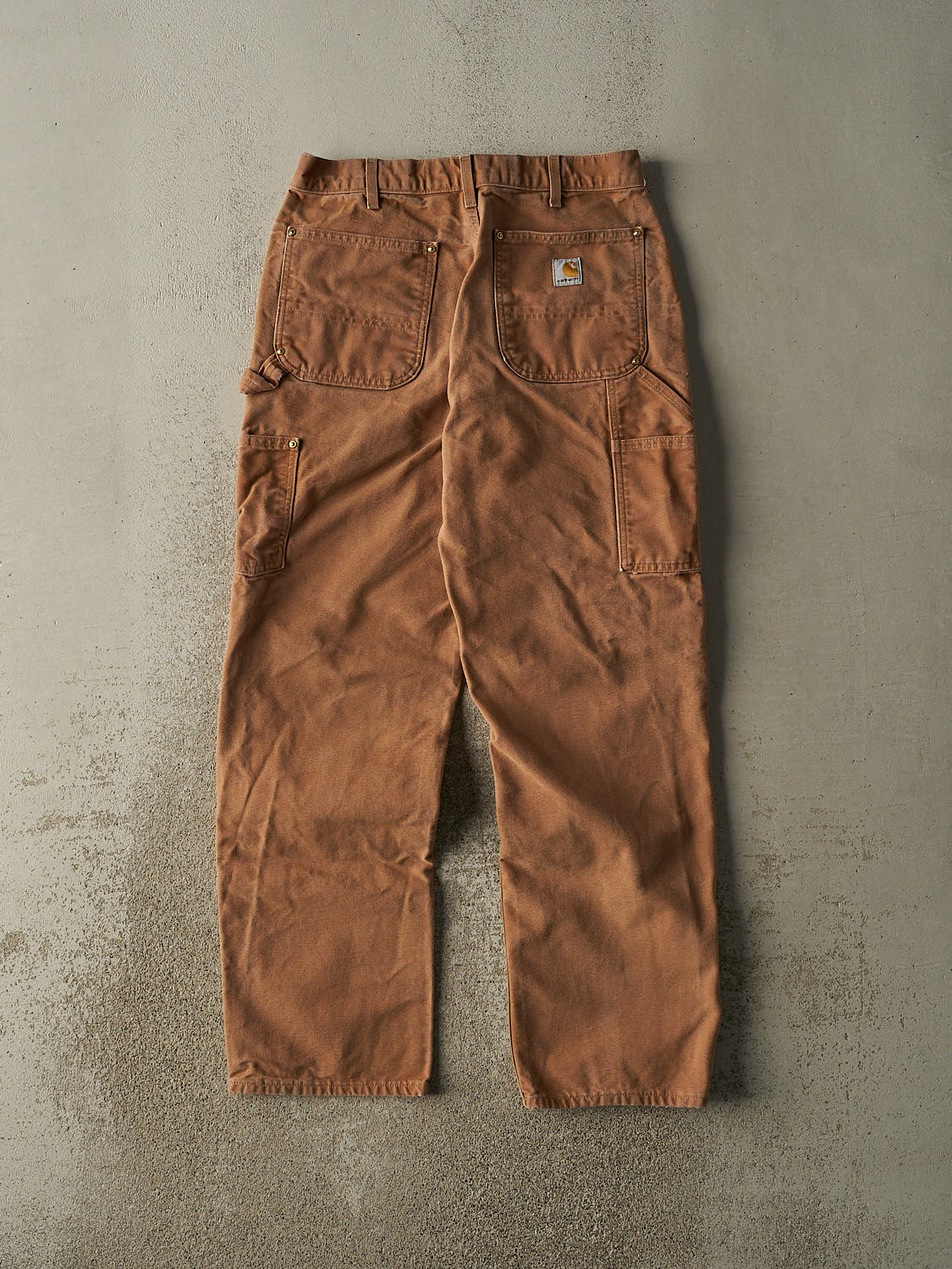 Vintage Y2K Camel Carhartt Double Knee Carpenter Pants (31x31)