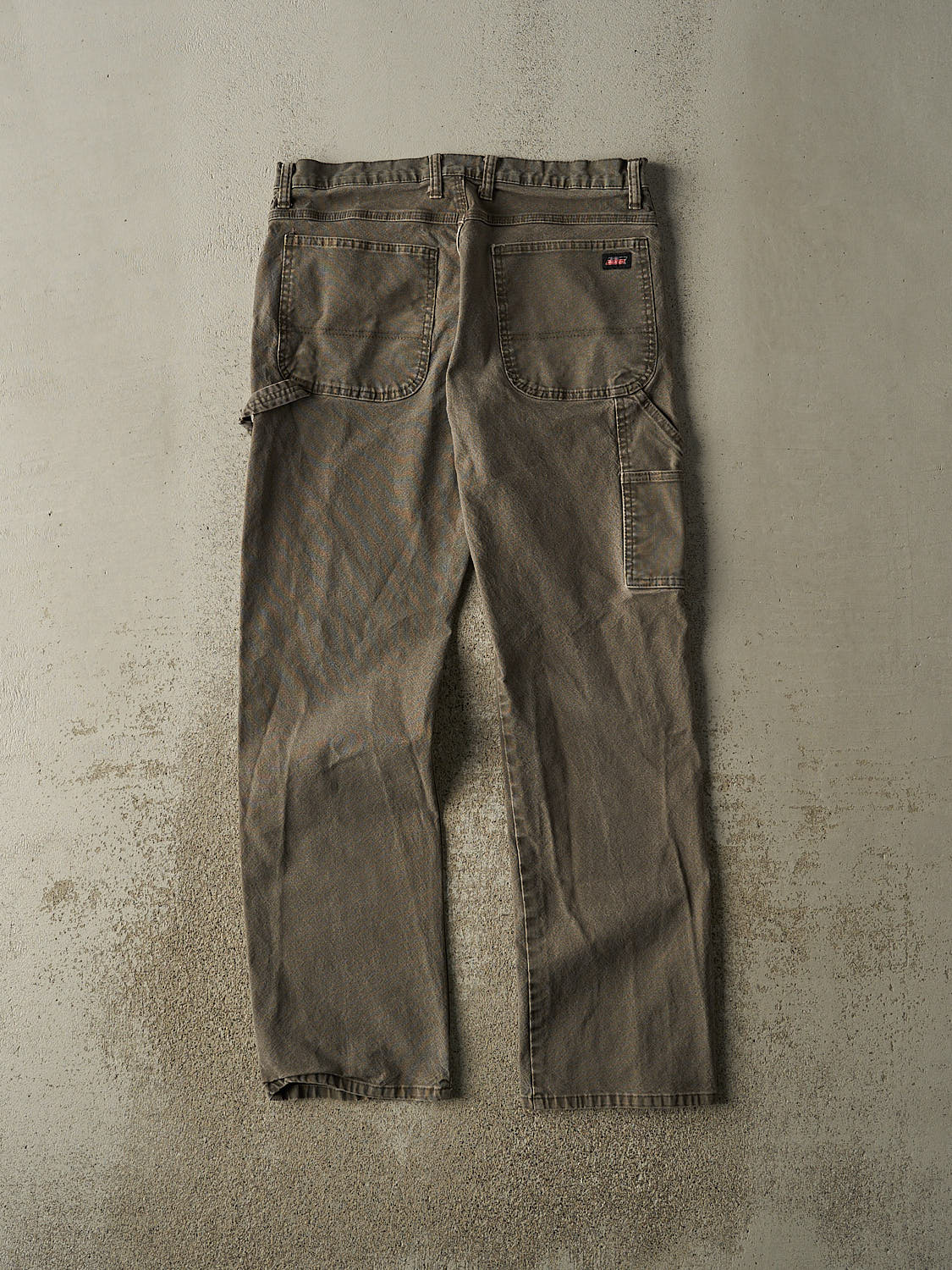 Vintage Y2K Washed Green Dickies Carpenter Pants (33x32.5)