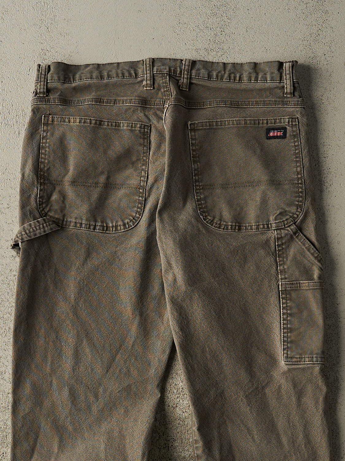 Vintage Y2K Washed Green Dickies Carpenter Pants (33x32.5)