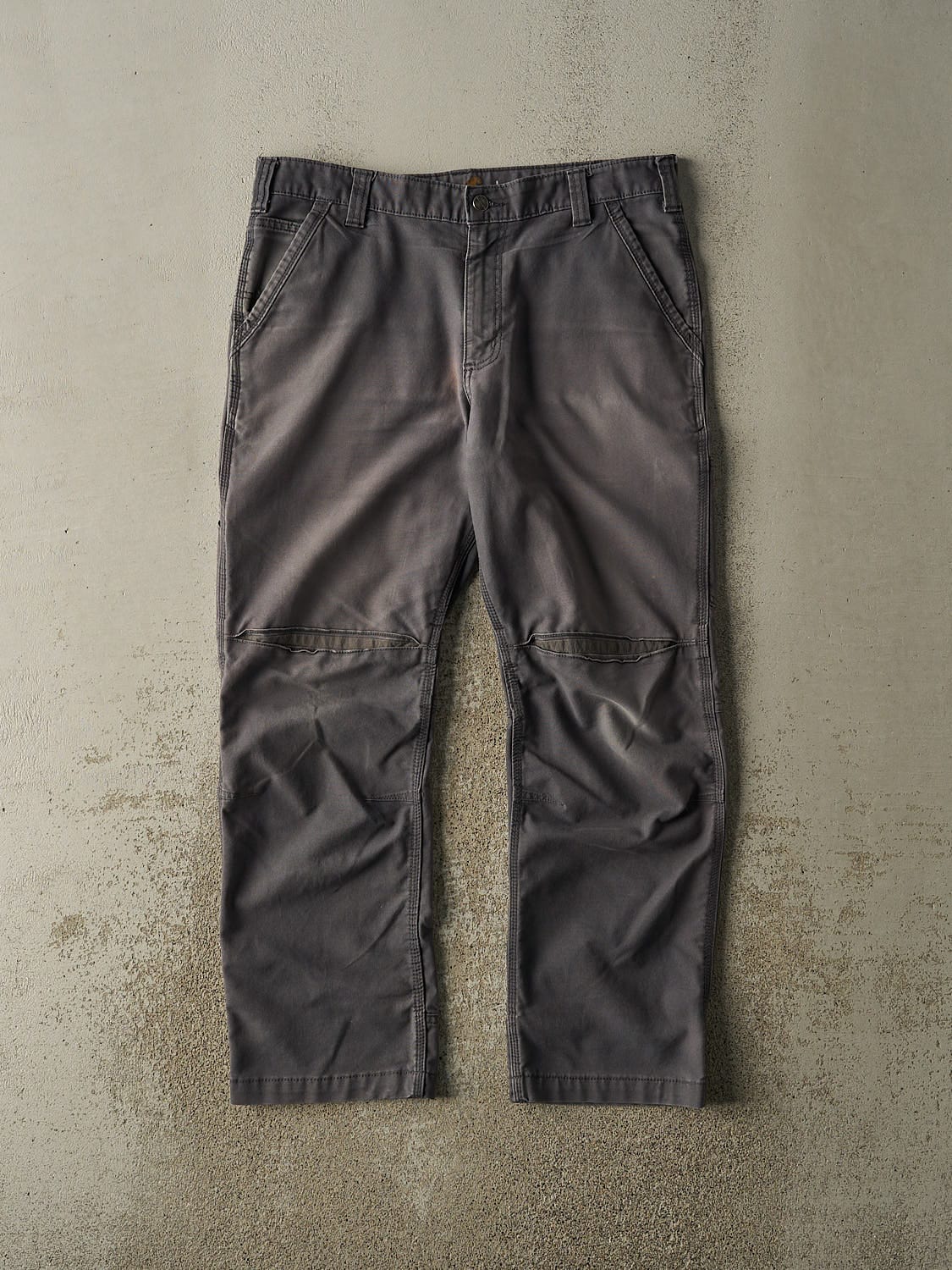 Vintage Y2K Grey Carhartt Work Pants (35x29)