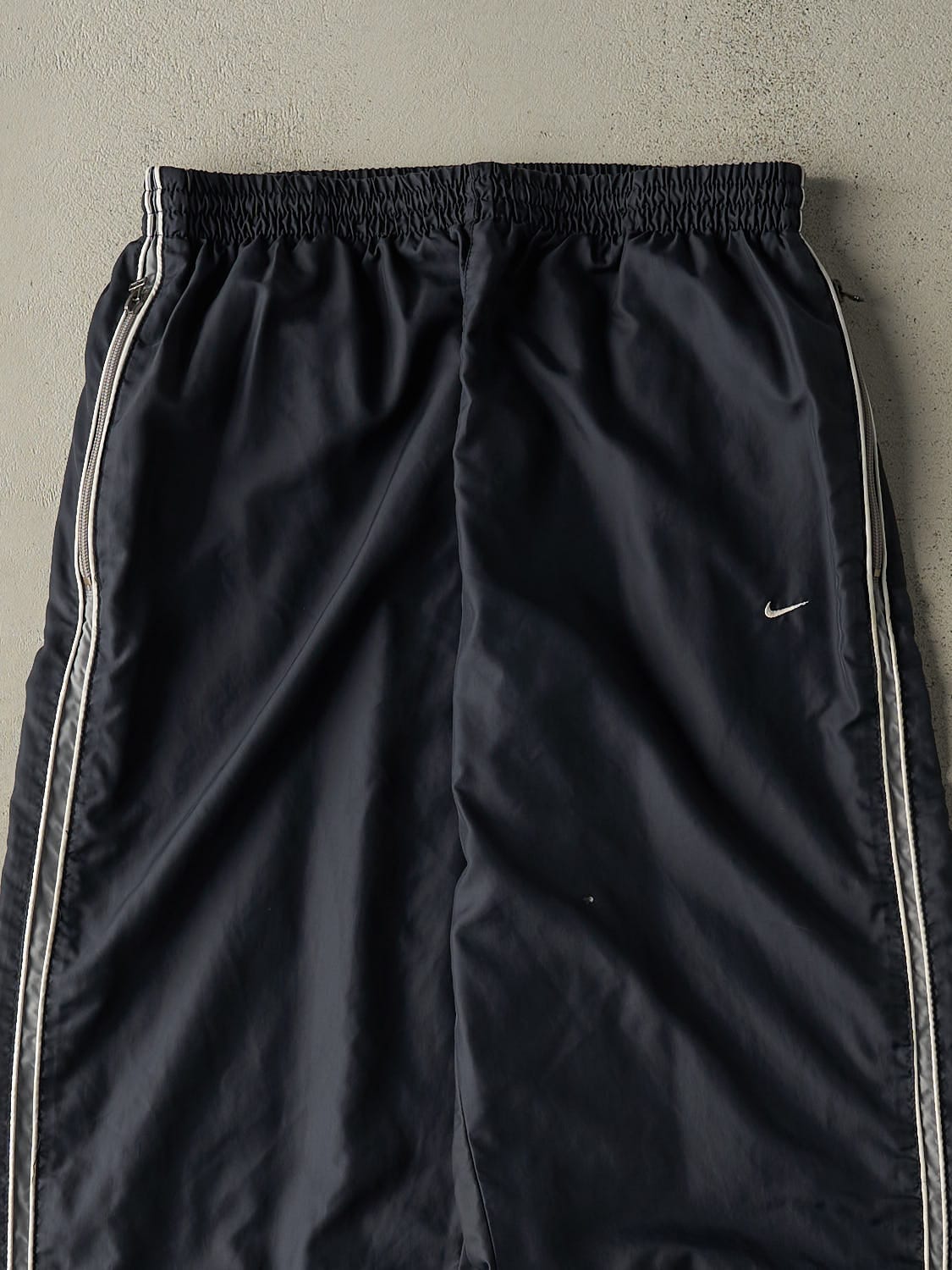 Vintage Y2K Navy Blue Nike Track Pants (29x32.5)