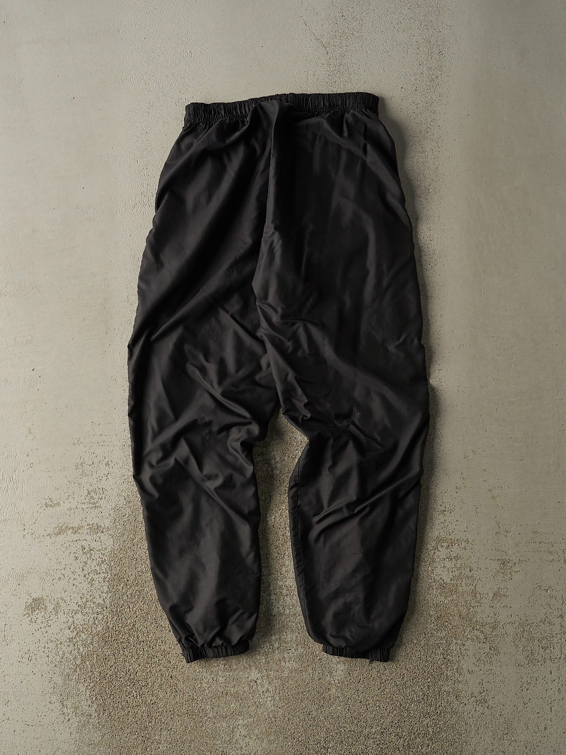 Vintage 90s Black Nike Embroidered Track Pants (28x31)