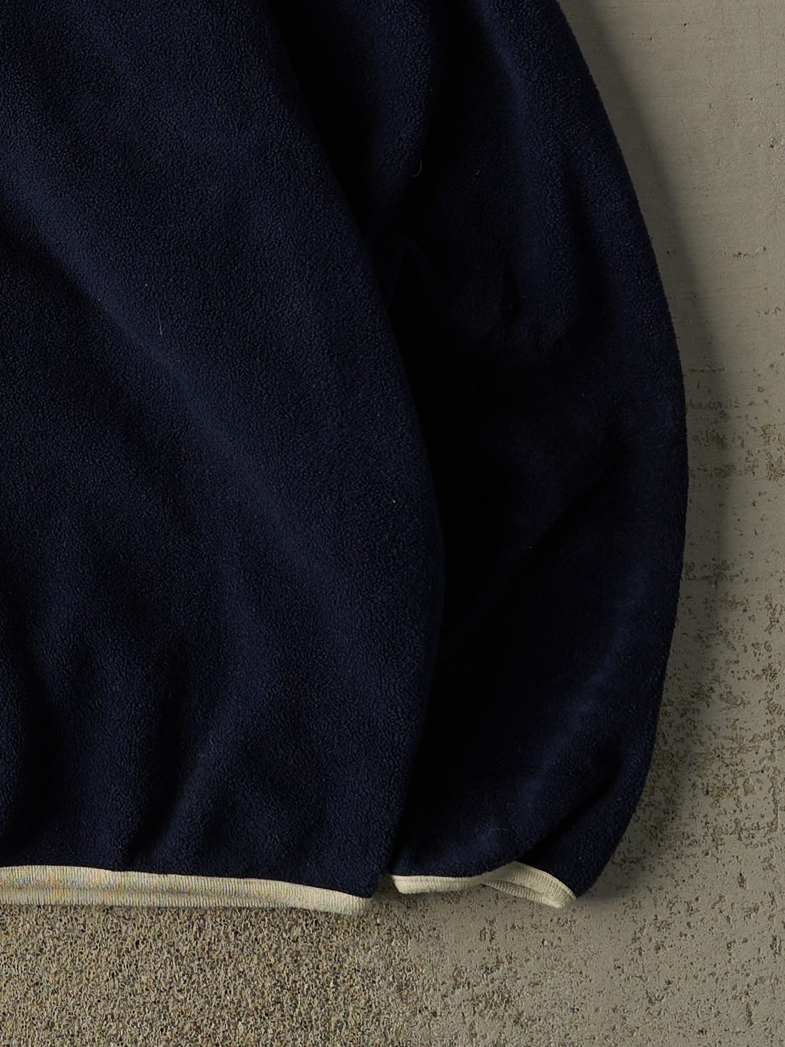 Vintage Y2K Navy Blue Nautica Embroidered Quarter Zip Fleece (L/XL)