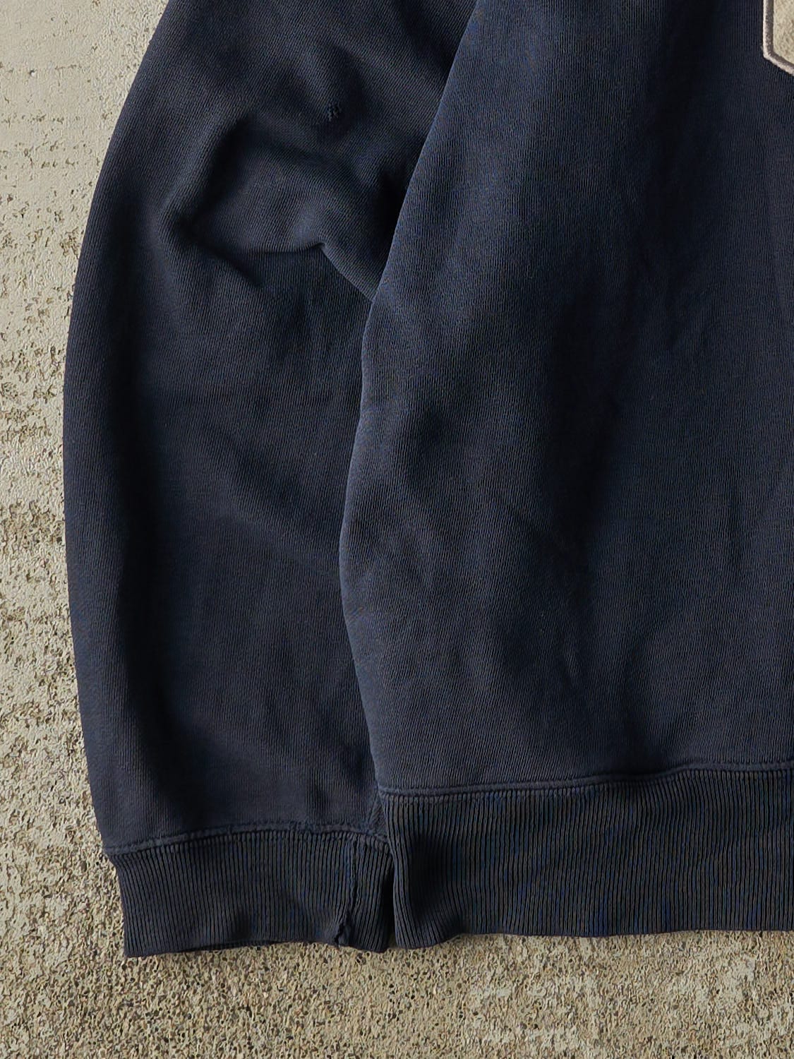 Vintage 90s Navy Blue Gap Embroidered Quarter Zip (L/XL)
