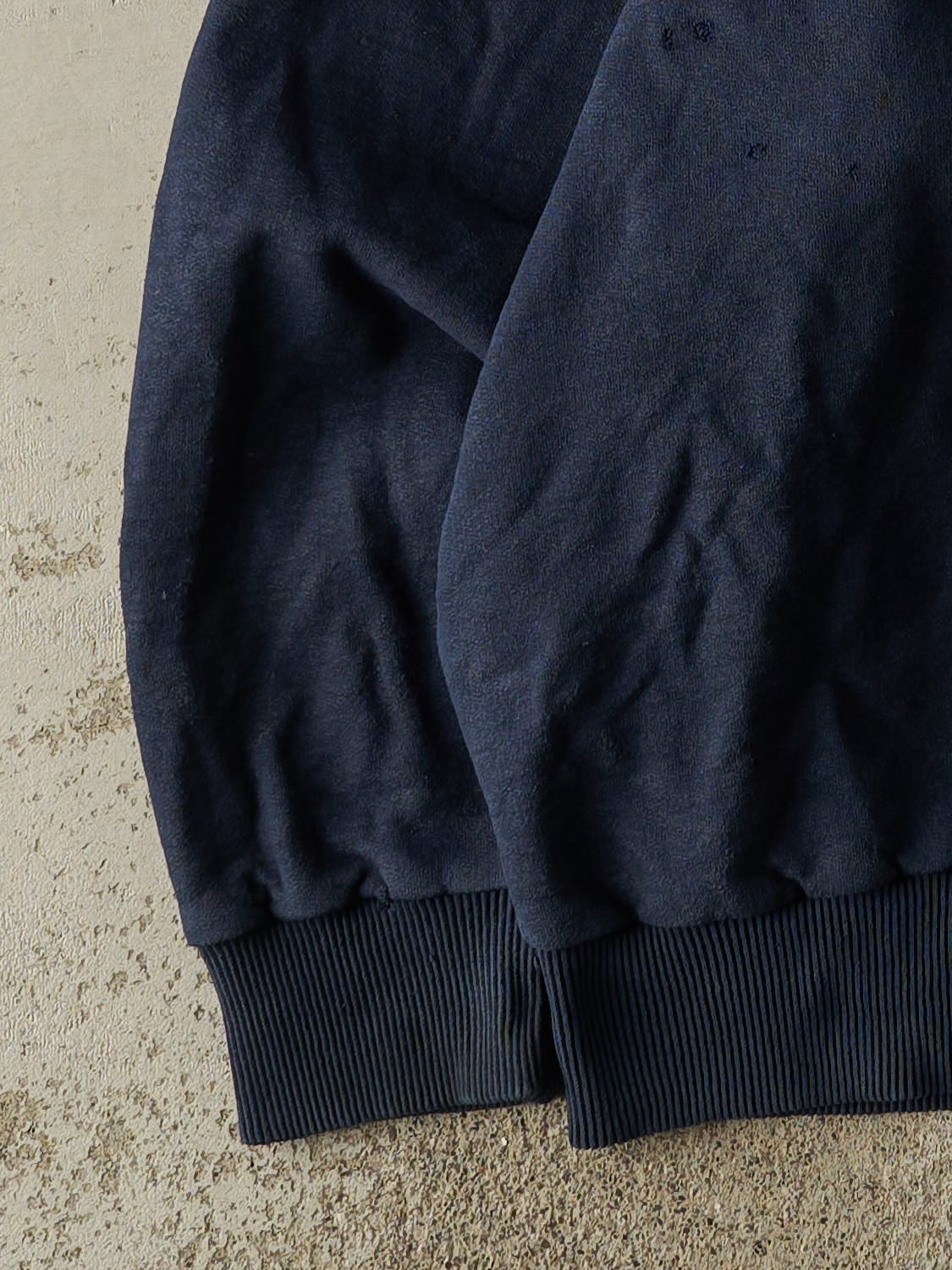 Vintage Y2K Navy Blue Wind River Embroidered Quarter Zip (XL/XXL)