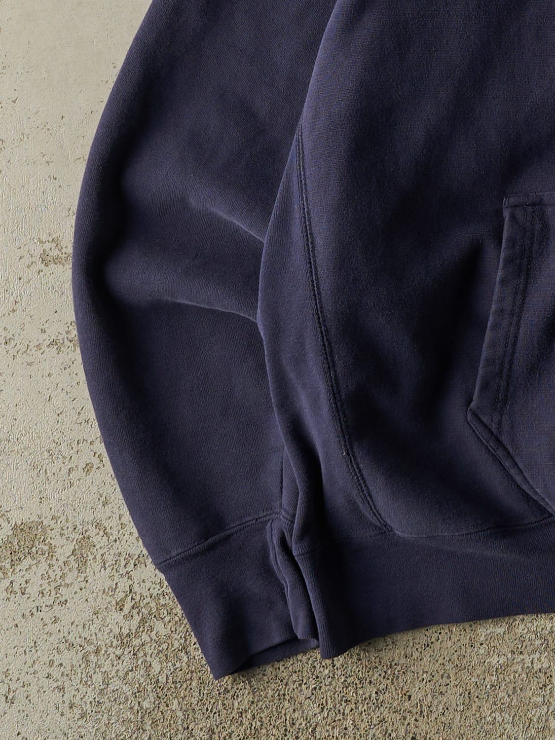 Vintage Y2K Navy Blue Kent State Embroidered Hoodie (XL/XXL)