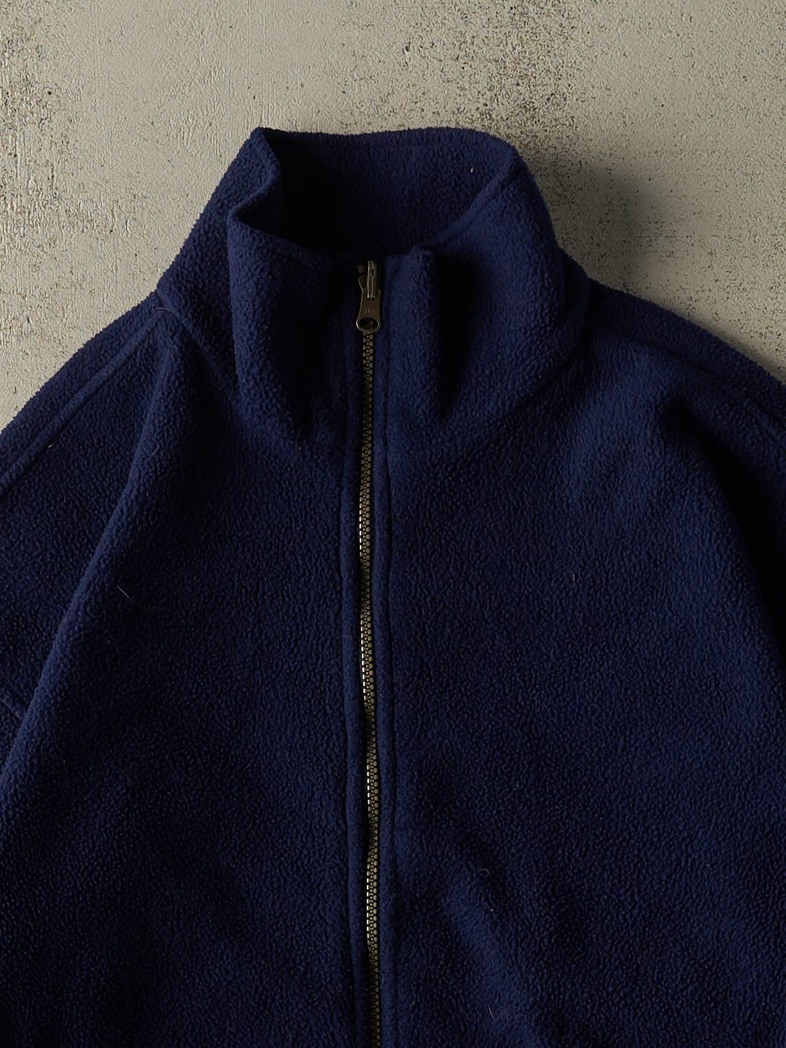 Vintage 90s Navy Blue Wind River Zip Up Fleece (M/L)