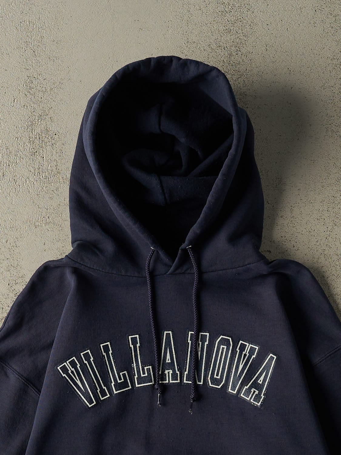 Vintage 90s Navy Blue Champion Villanova University Hoodie (M/L)