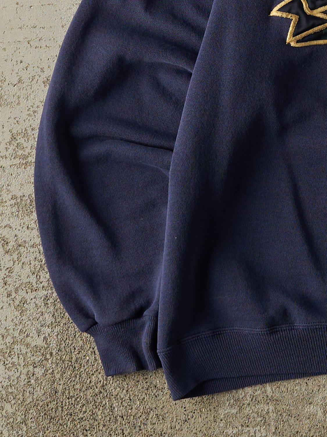 Vintage 90s Navy Blue University of Michigan Crewneck (XS/S)