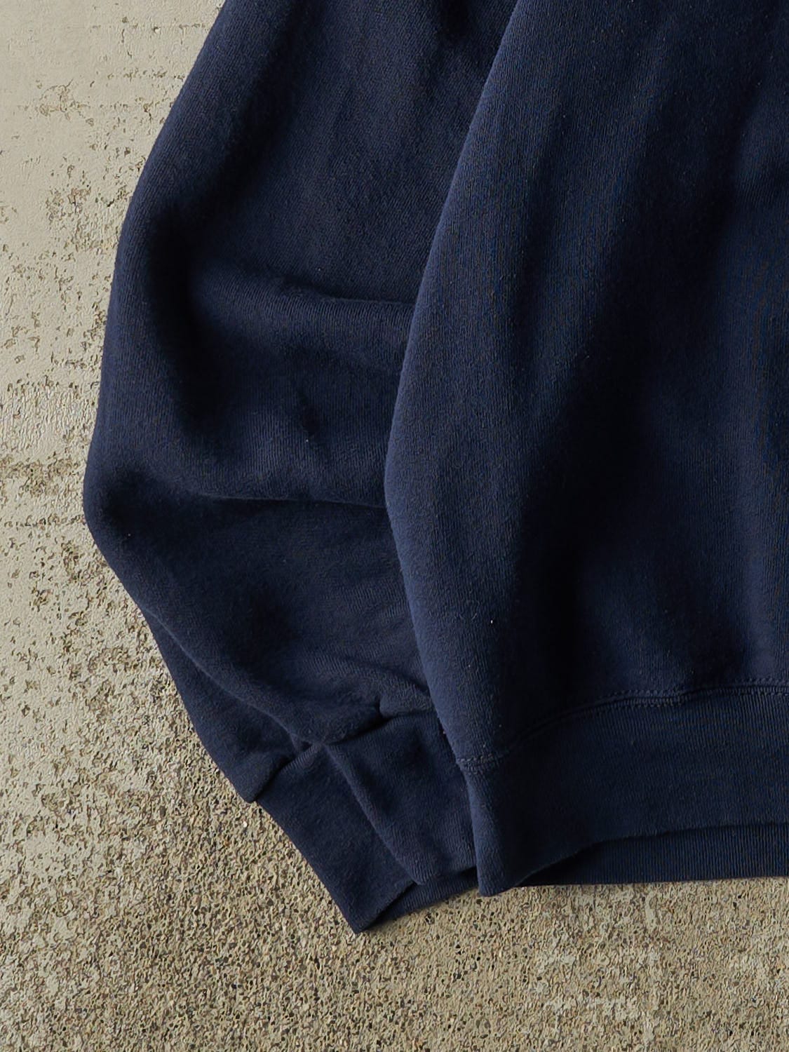 Vintage 90s Navy Blue Boston Crewneck (L/XL)