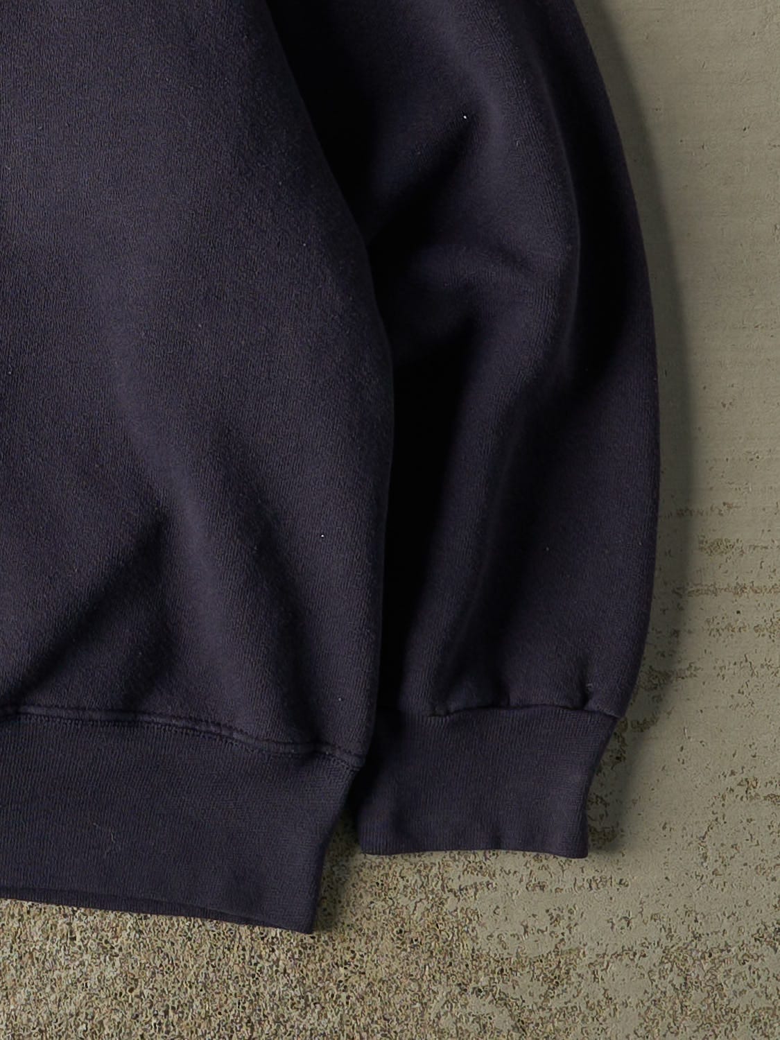 Vintage 90s Navy Blue Blank Crewneck (XL/XXL)