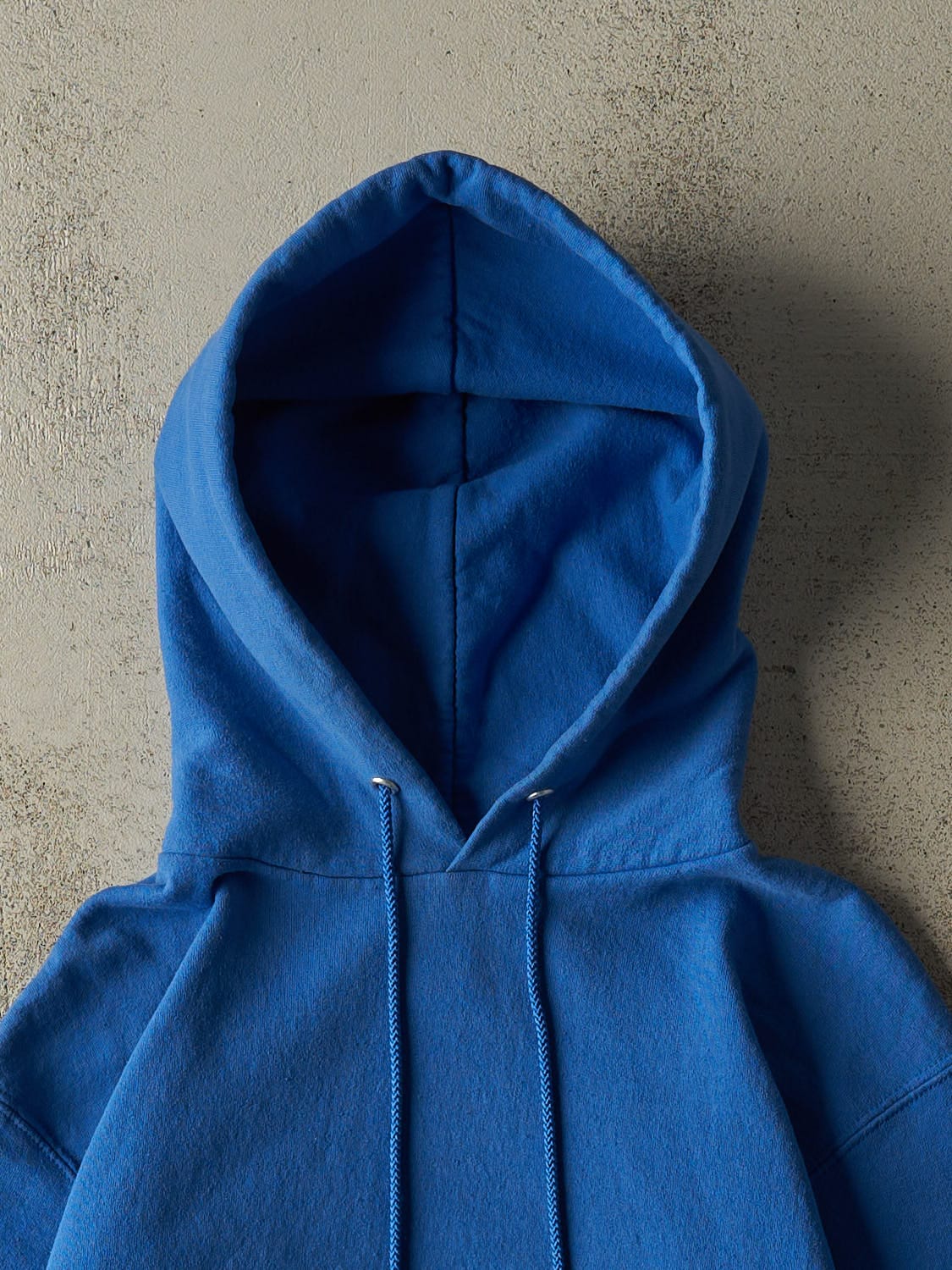 Vintage 90s Blue Champion Blank Hoodie (S)