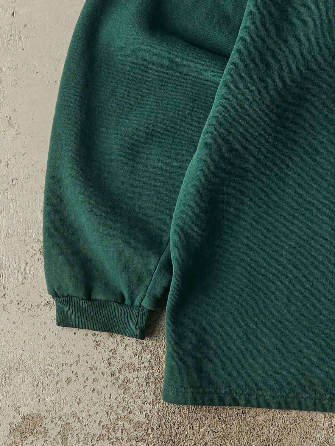 Vintage 90s Green Russell Athletic Ohio University Quarter Button Sweater (XXL/XXXL)