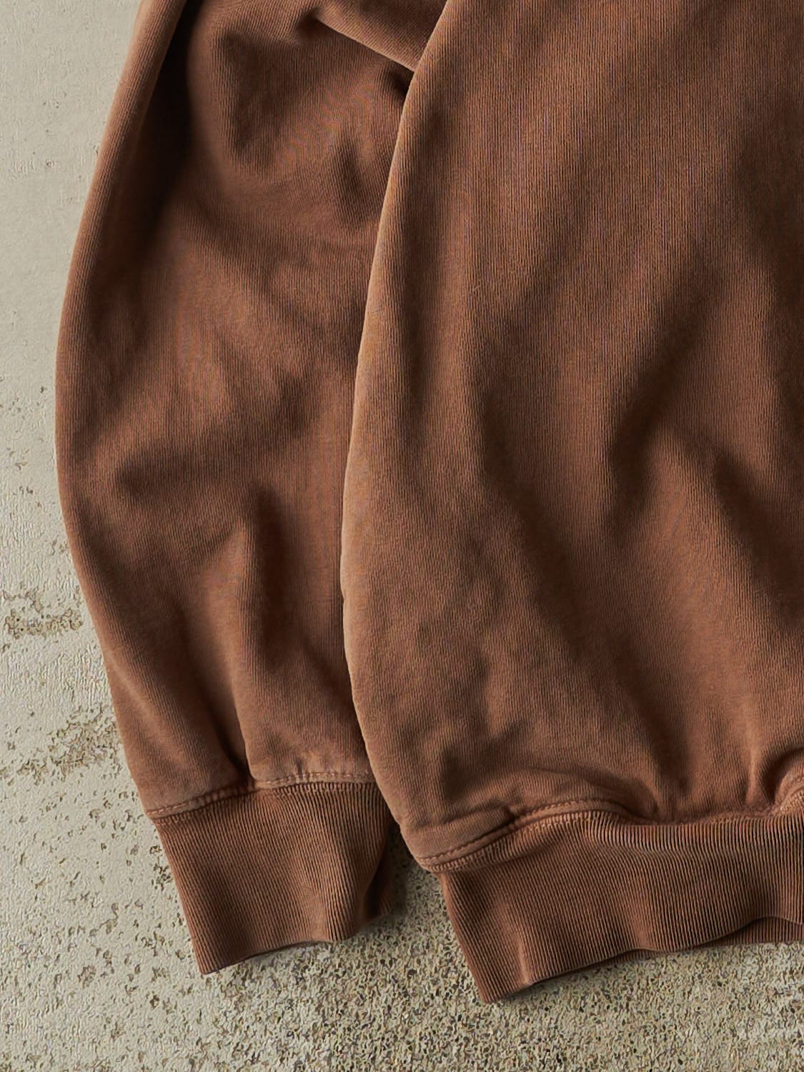 Vintage 90s Brown Blank Crewneck (L/XL)