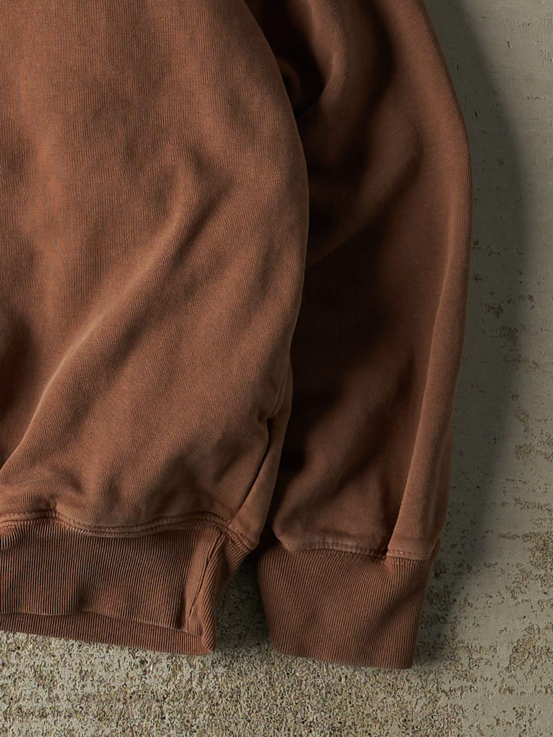 Vintage 90s Brown Blank Crewneck (L/XL)
