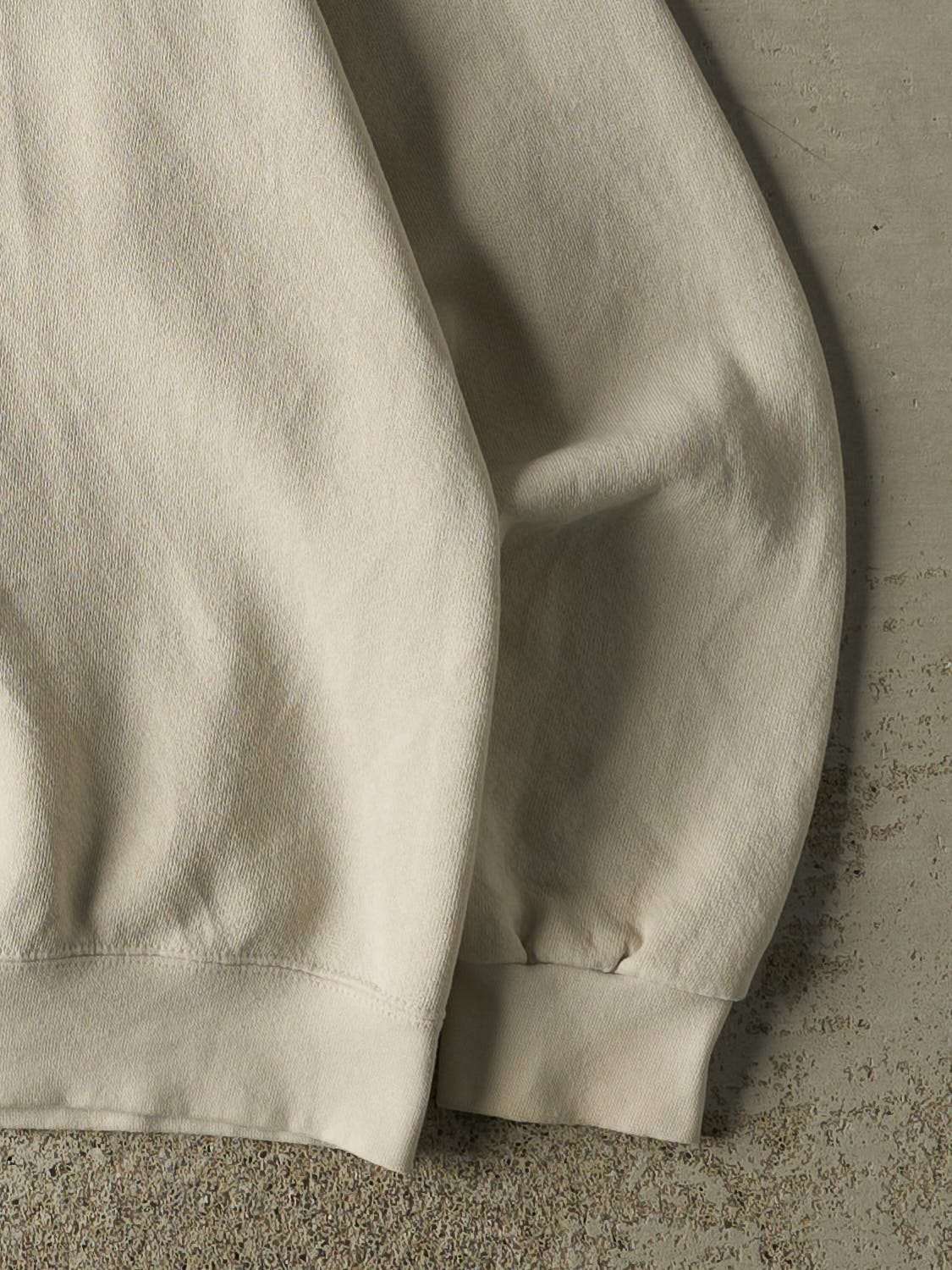 Vintage 90s Beige Maine Crewneck (L)