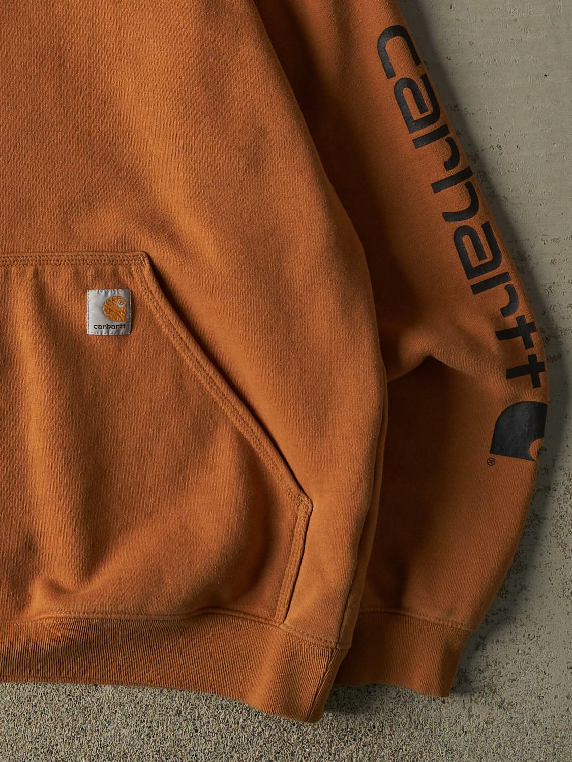 Vintage Y2K Camel Carhartt Hoodie (L)