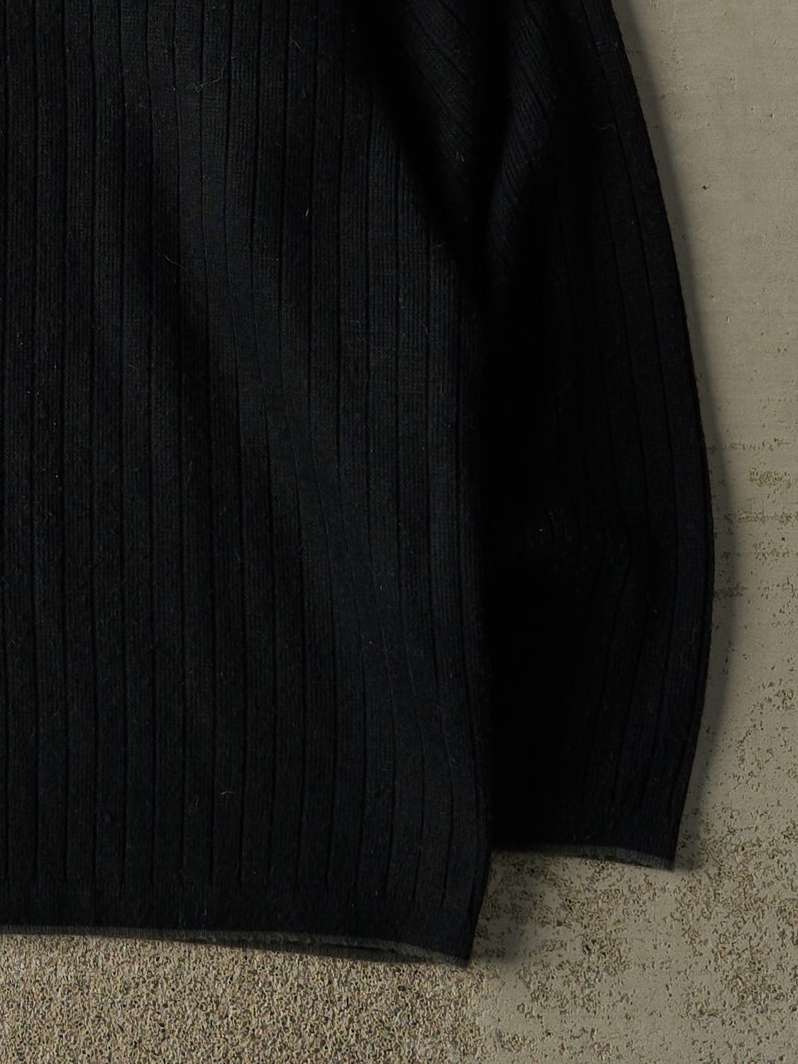 Vintage Y2K Grey & Black Point Zero Knit (L/XL)