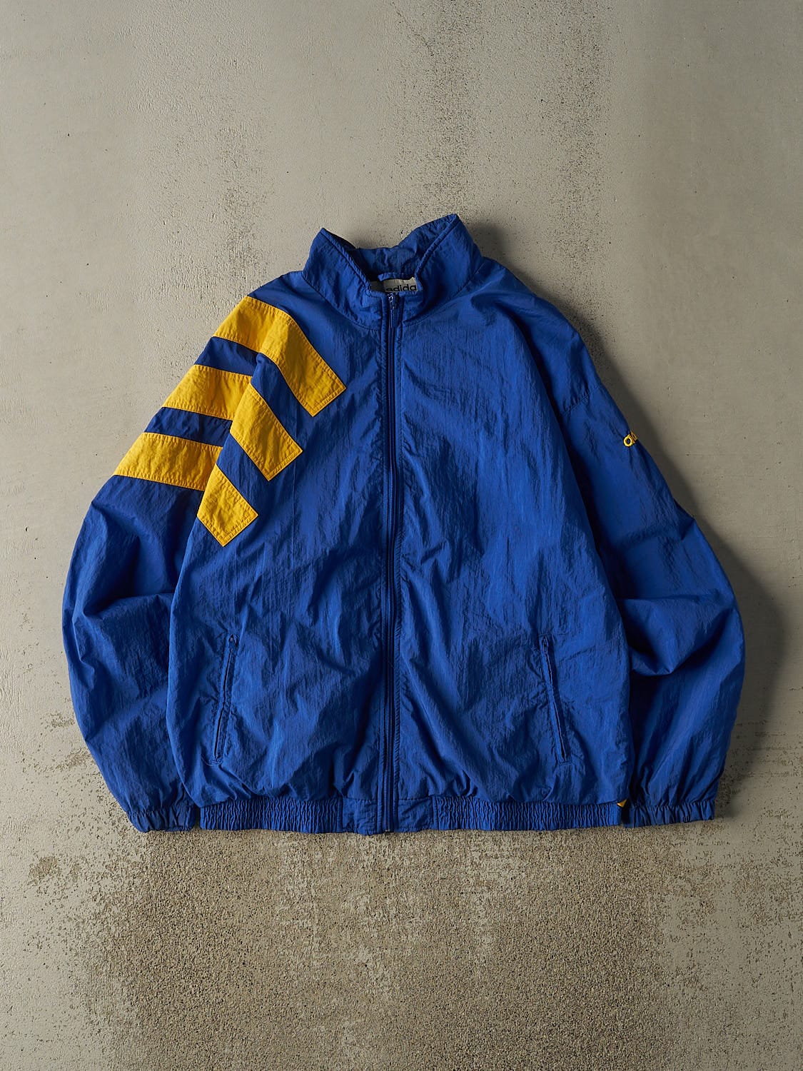 Vintage 90s Blue Adidas Track Jacket (XL)
