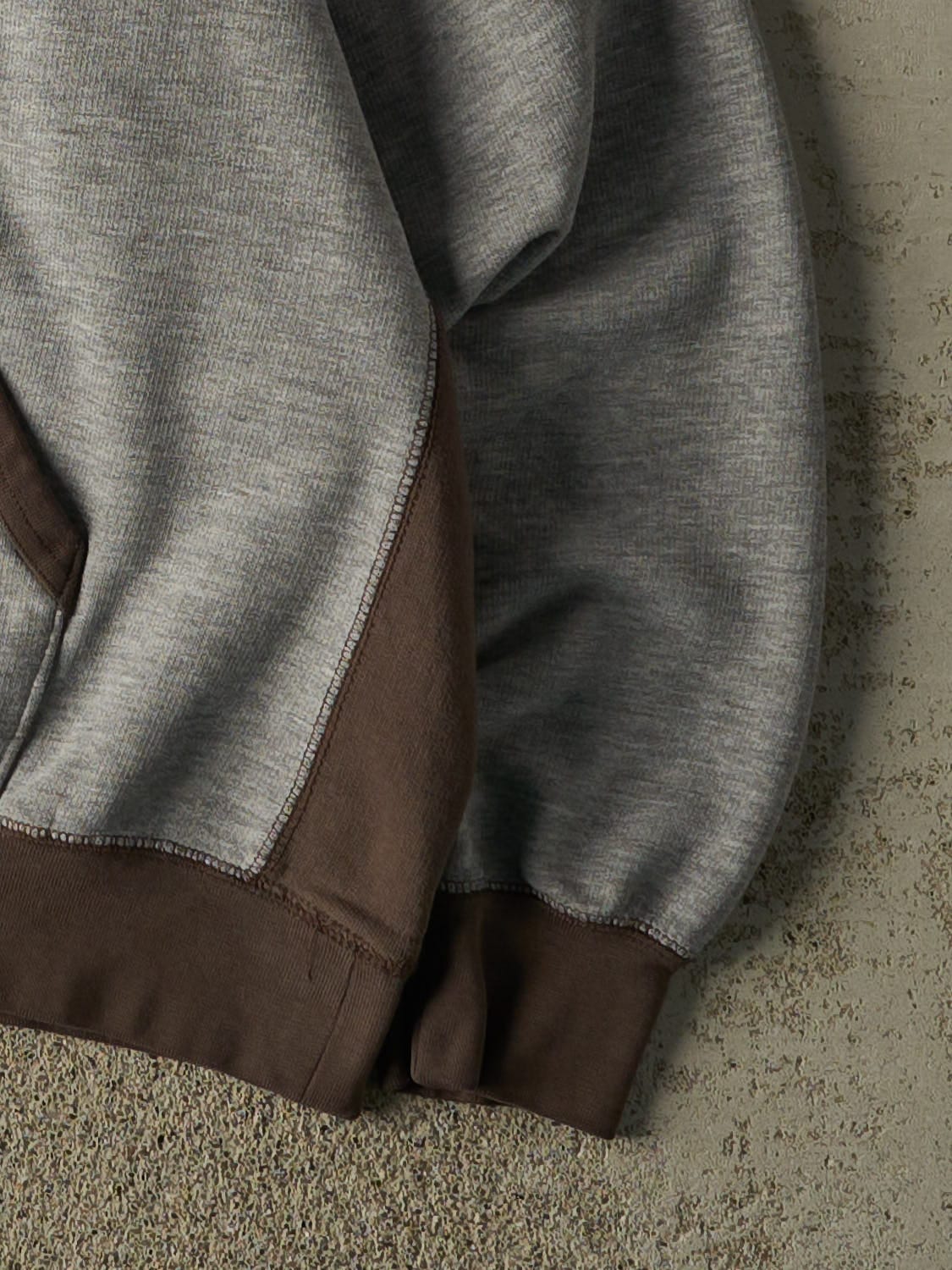 Vintage 90s Grey Cleveland Browns Embroidered Hoodie (S/M)
