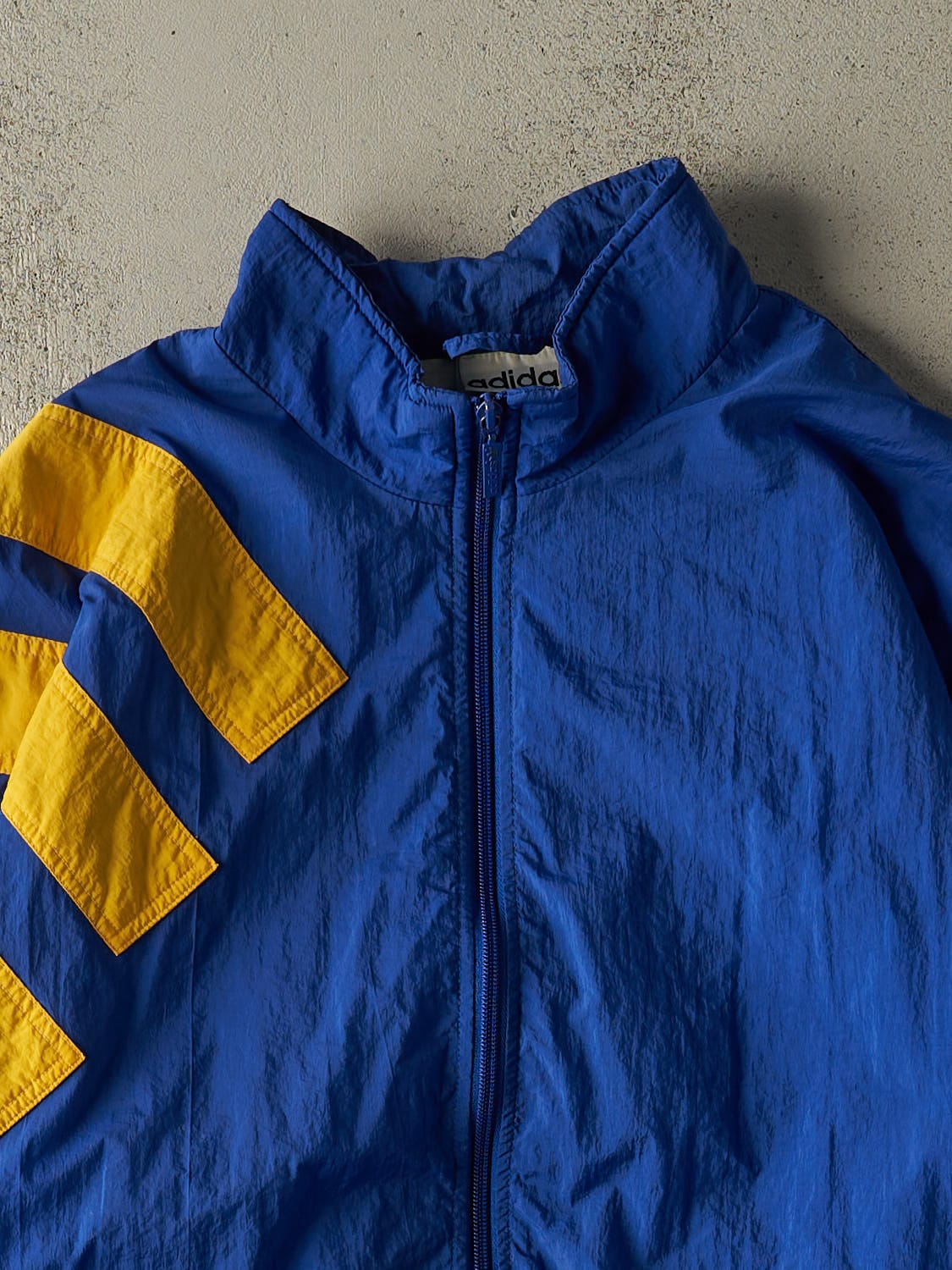 Vintage 90s Blue Adidas Track Jacket (XL)