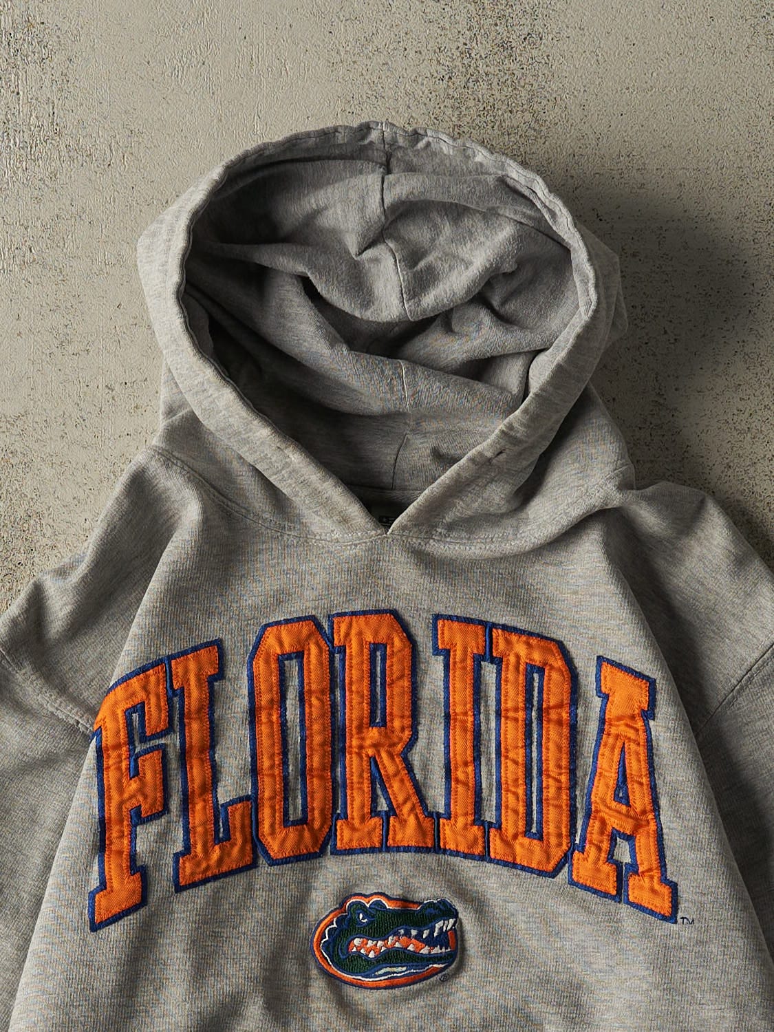 Vintage Y2K Grey University of Florida Gators Hoodie (XS)