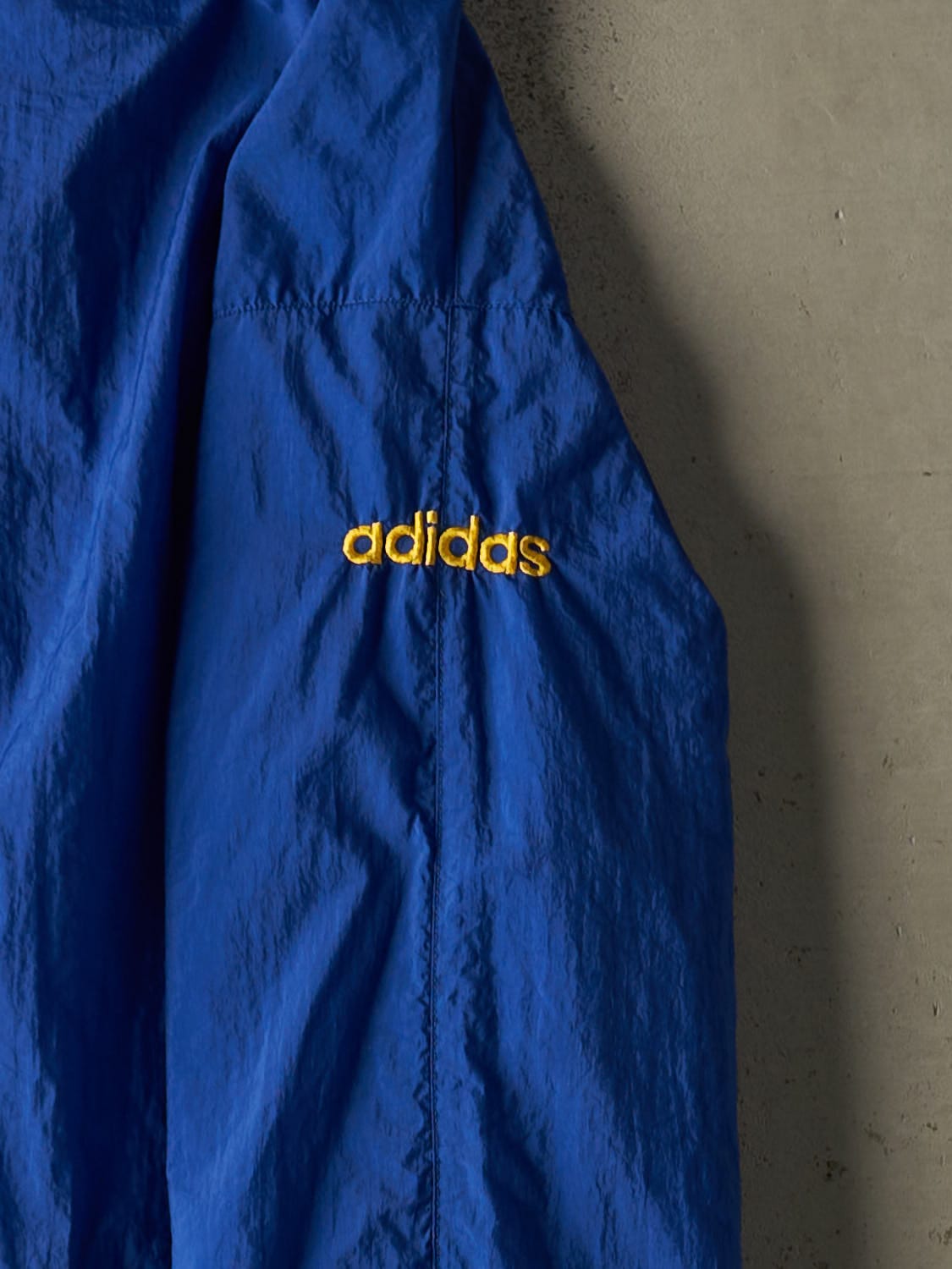 Vintage 90s Blue Adidas Track Jacket (XL)