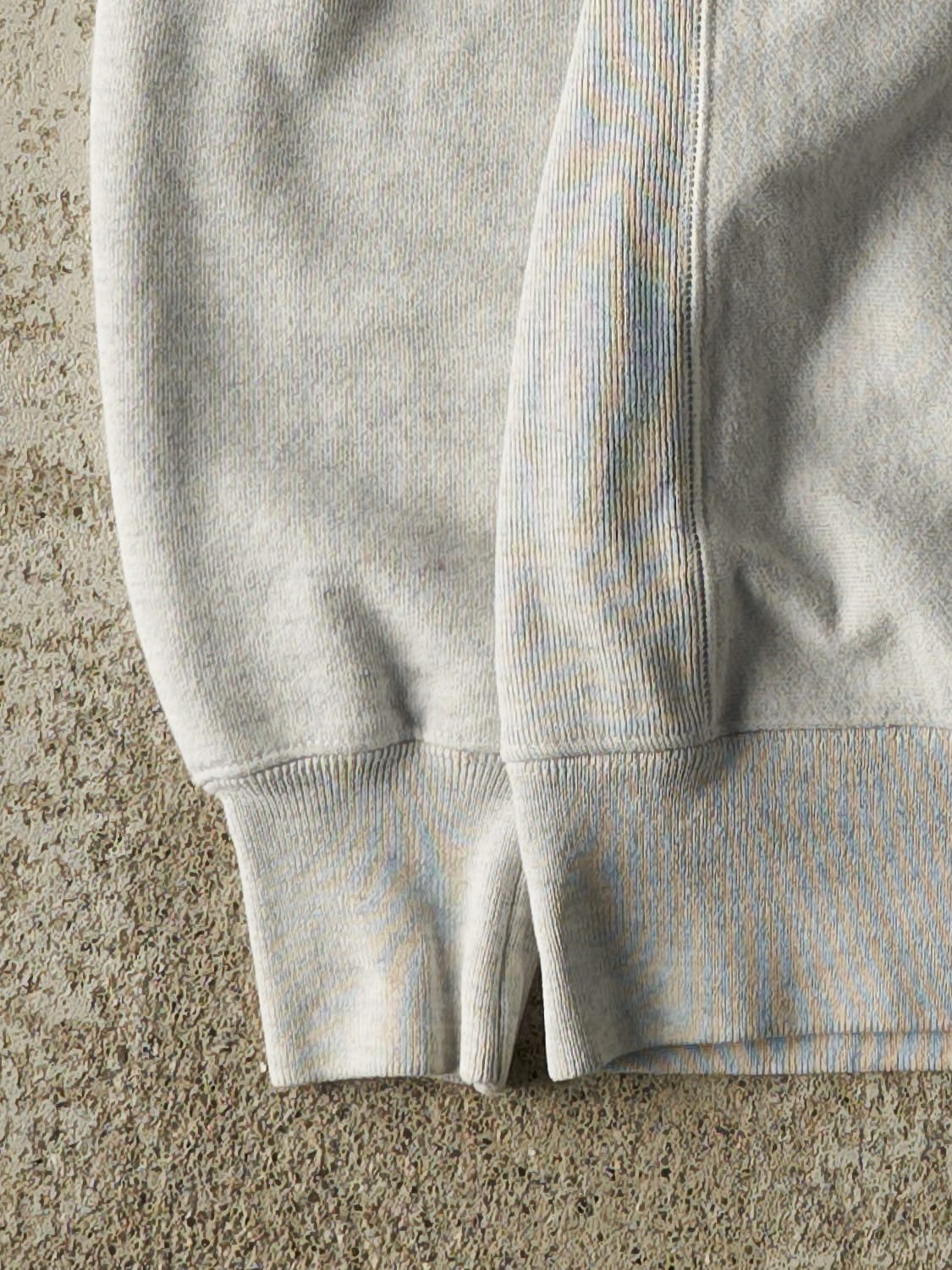 Vintage Y2K Heather Grey Champion Reverse Weave Alvernia University Crewneck (S/M)
