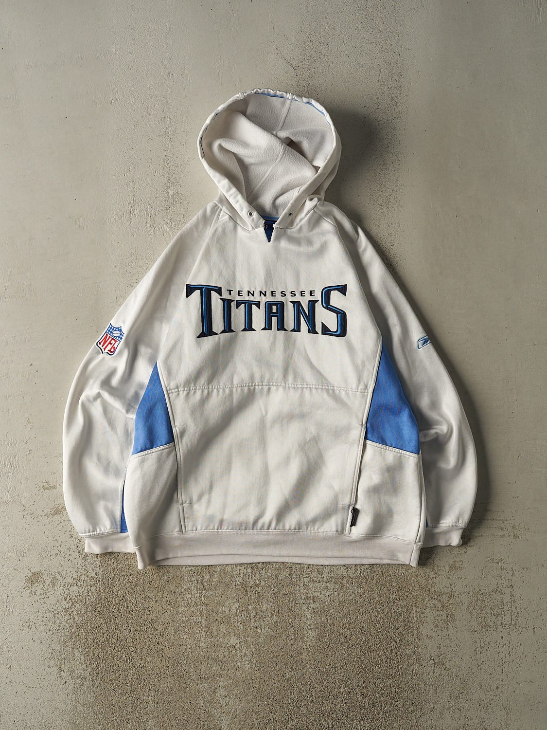 Vintage Y2K White Tennessee Titans Hoodie (XL/XXL)