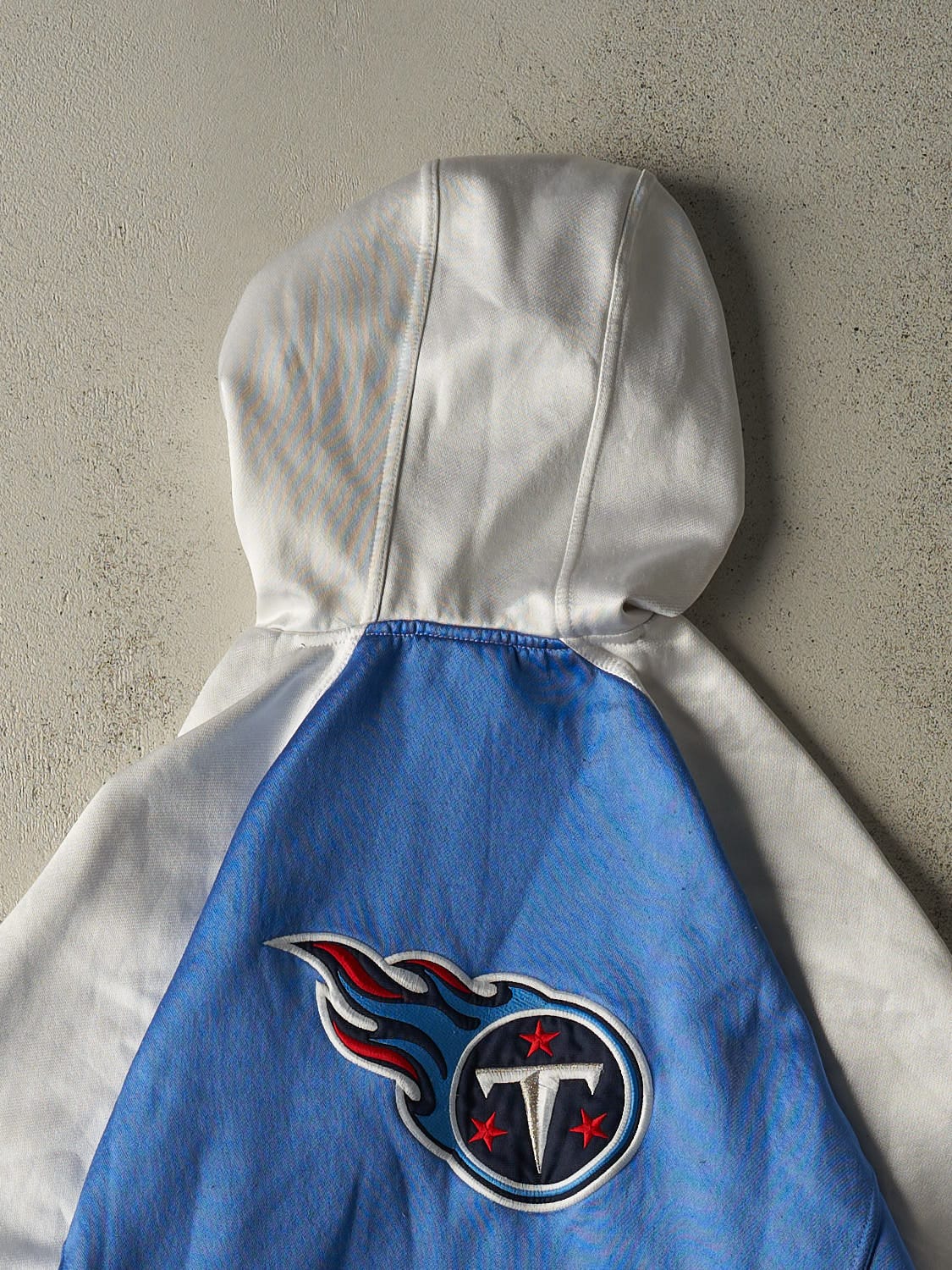 Vintage Y2K White Tennessee Titans Hoodie (XL/XXL)