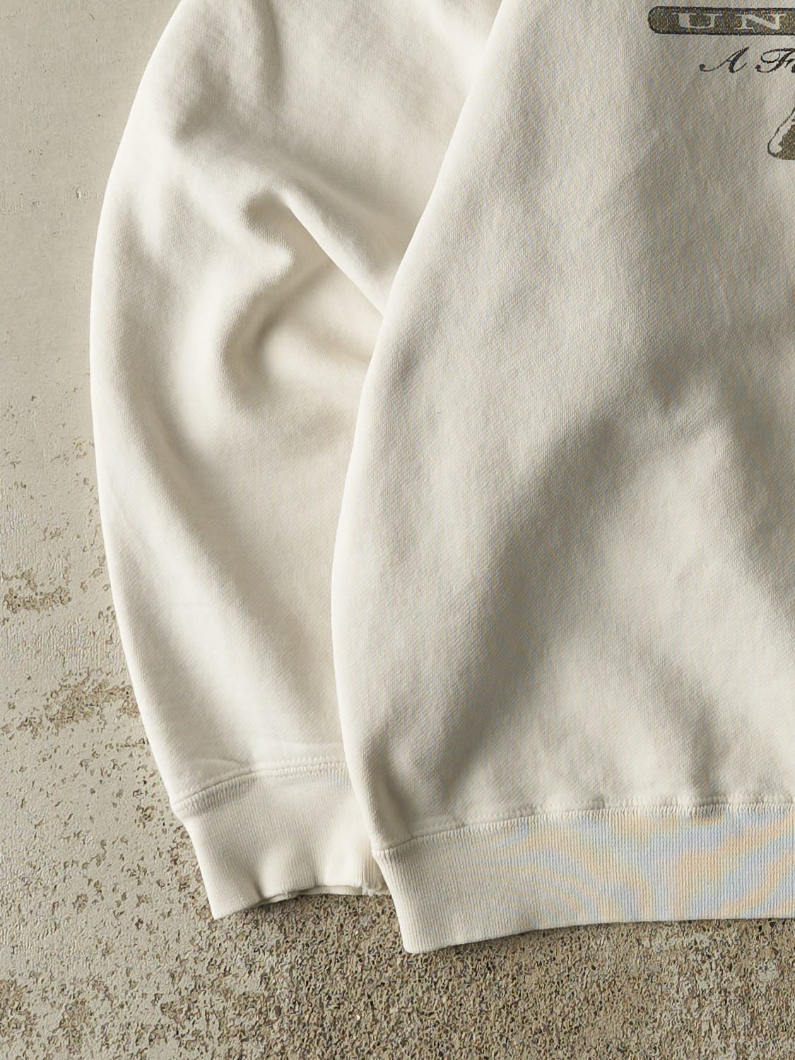 Vintage 90s White Ohio State University Crewneck (L/XL)