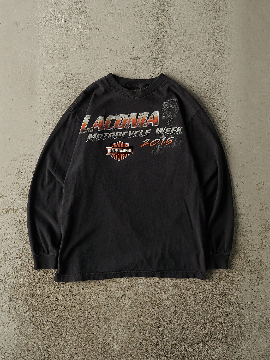15' Black Harley Davidson Marideth NH Long Sleeve (S)