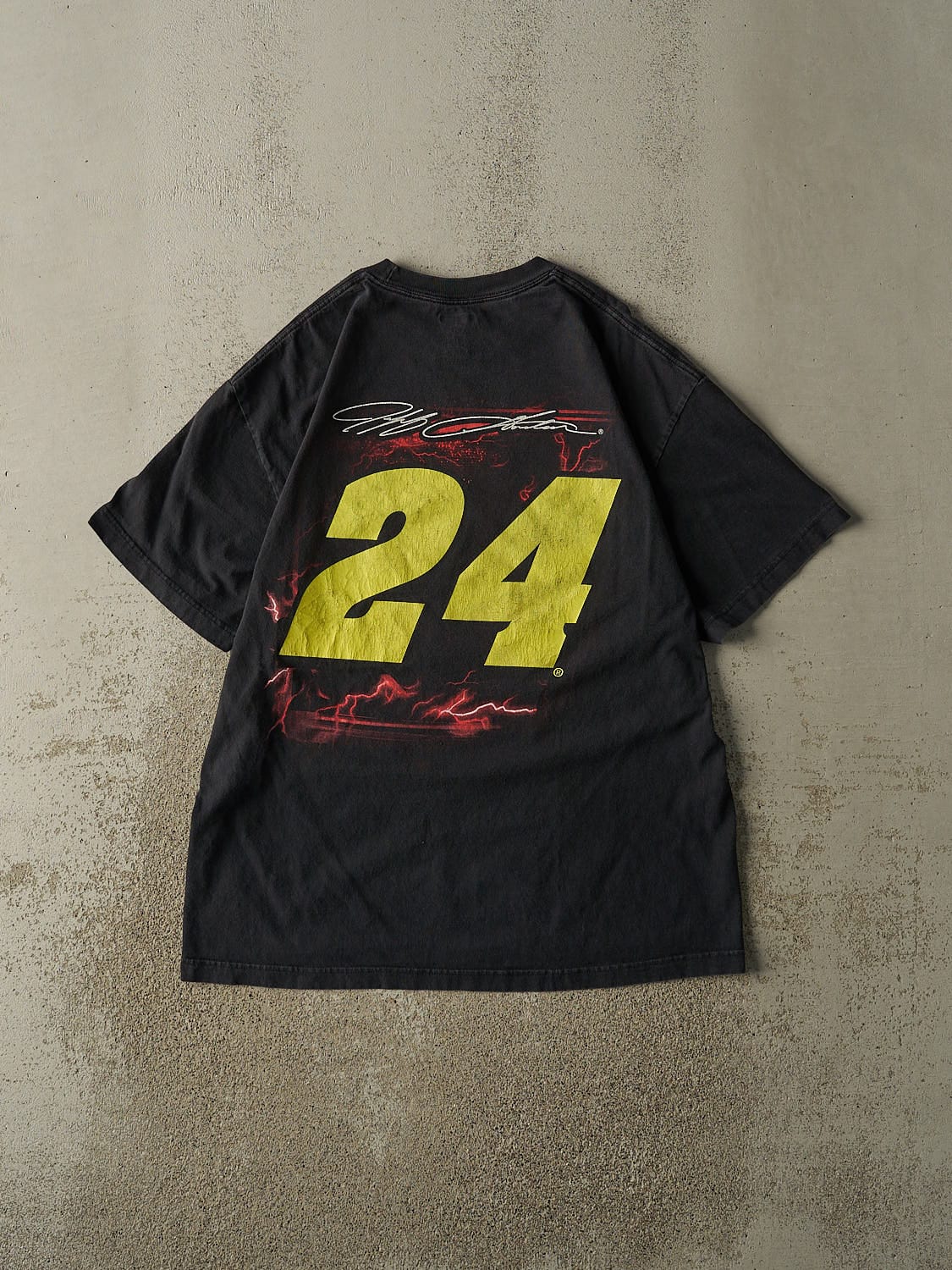 Vintage Y2K Black Jeff Gordon Nascar Tee (XL/XXL)