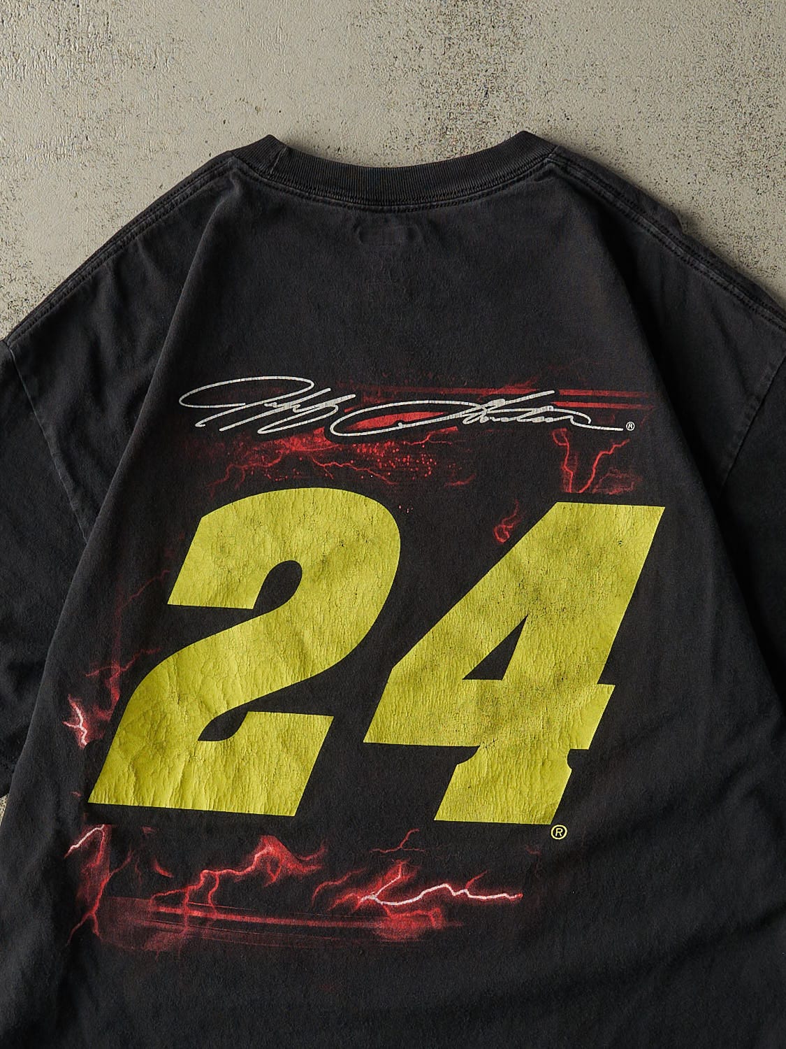 Vintage Y2K Black Jeff Gordon Nascar Tee (XL/XXL)