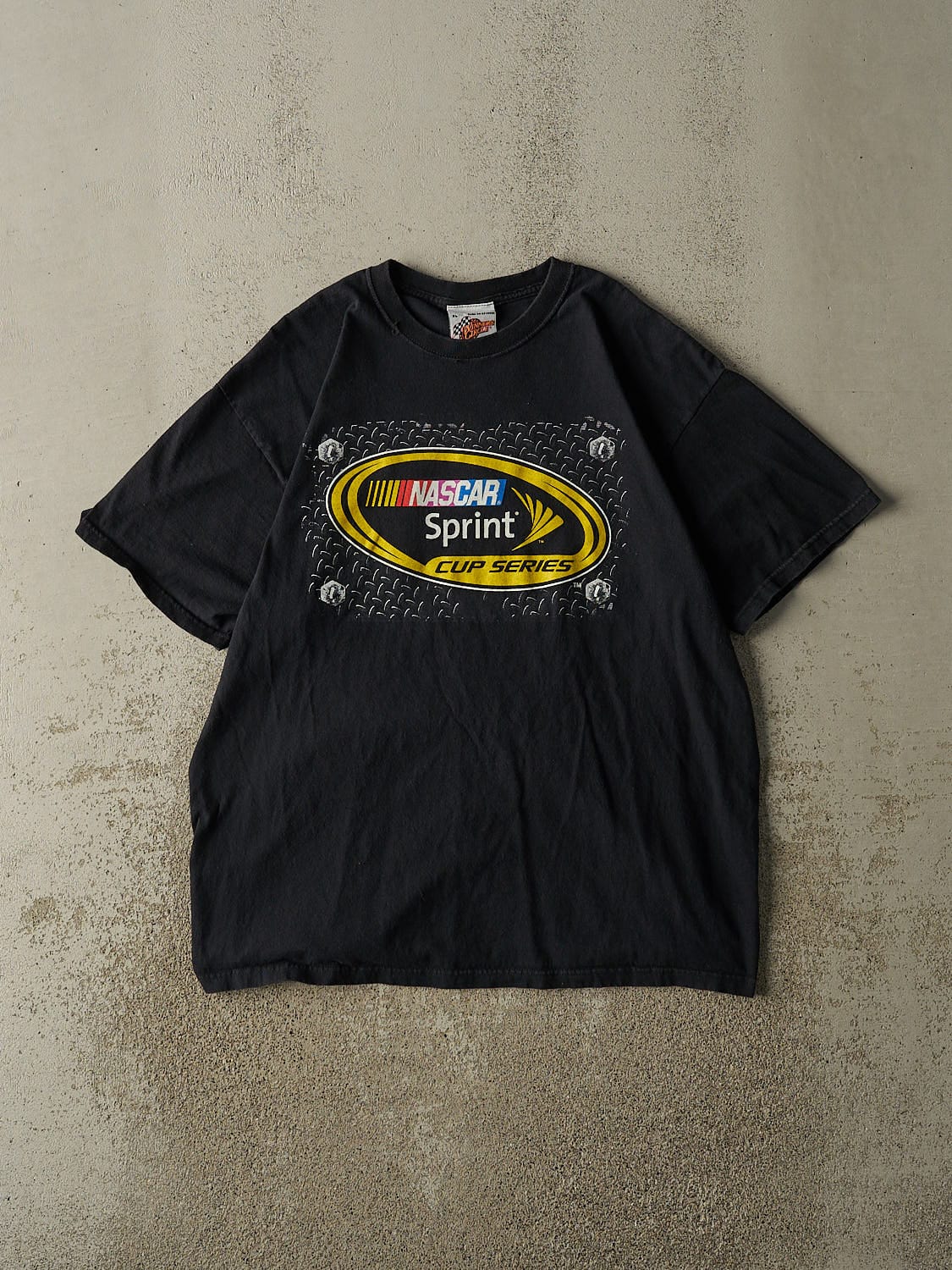 Vintage Y2K Black Nascar Sprint Cup Tee (L/XL)
