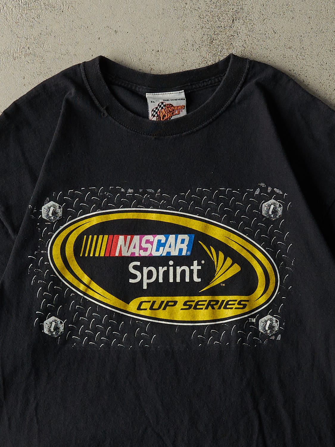 Vintage Y2K Black Nascar Sprint Cup Tee (L/XL)