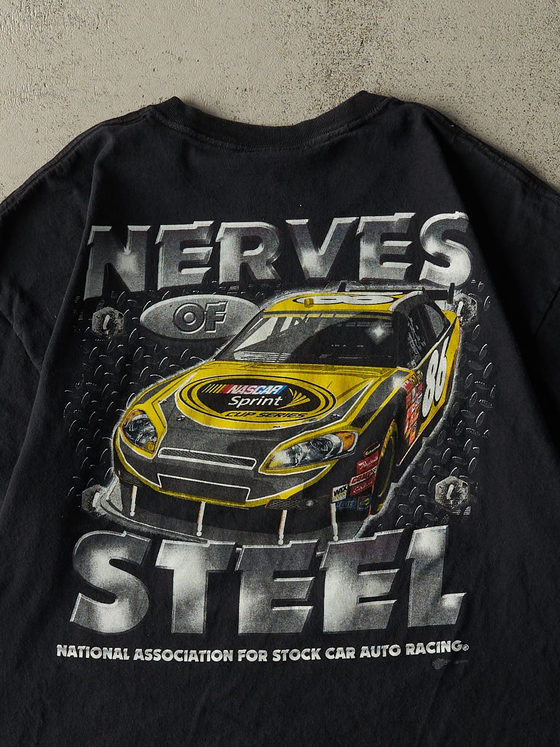 Vintage Y2K Black Nascar Sprint Cup Tee (L/XL)