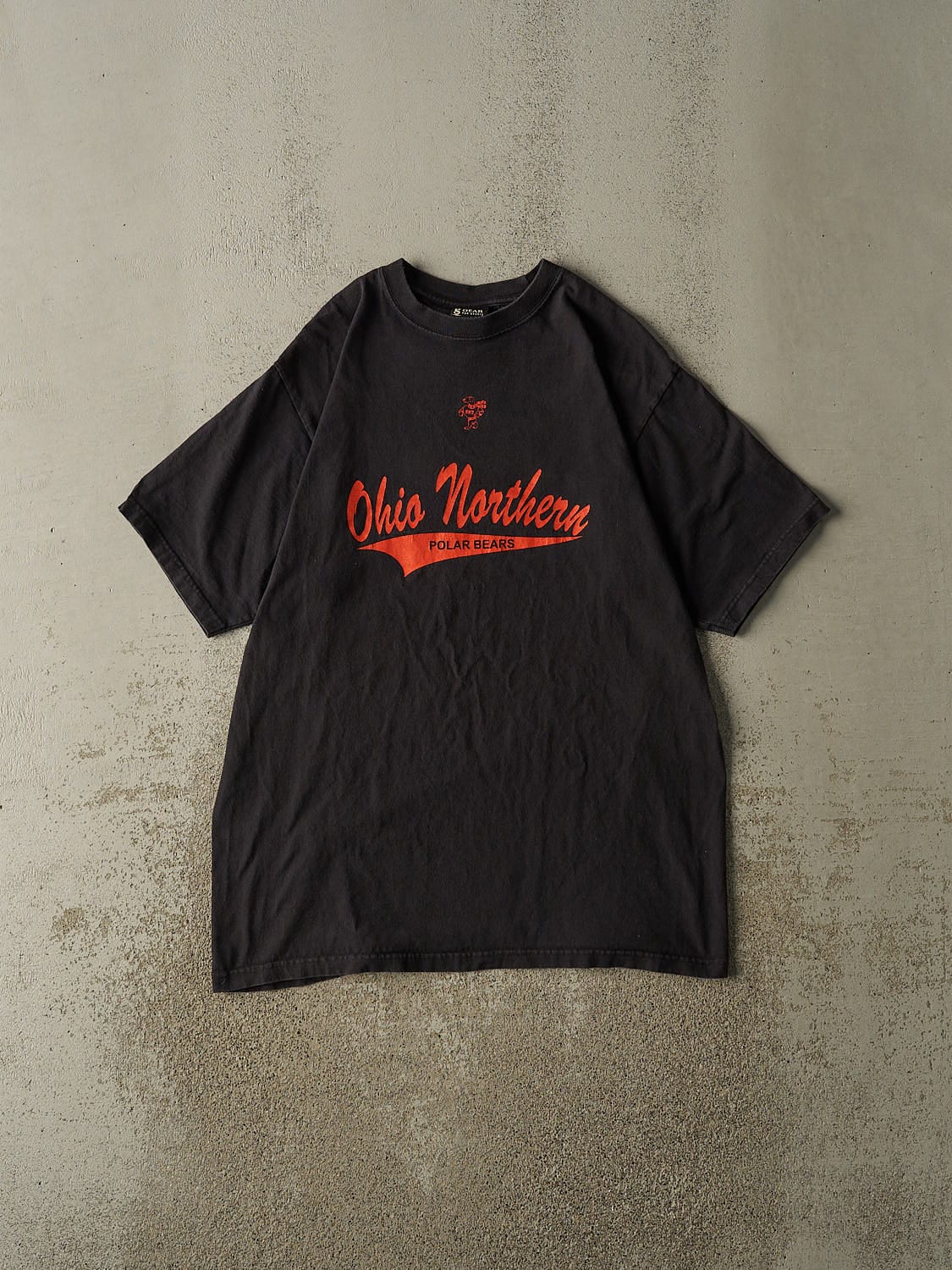 Vintage 90s Black Ohio Northern University Polar Bears Tee (L/XL)