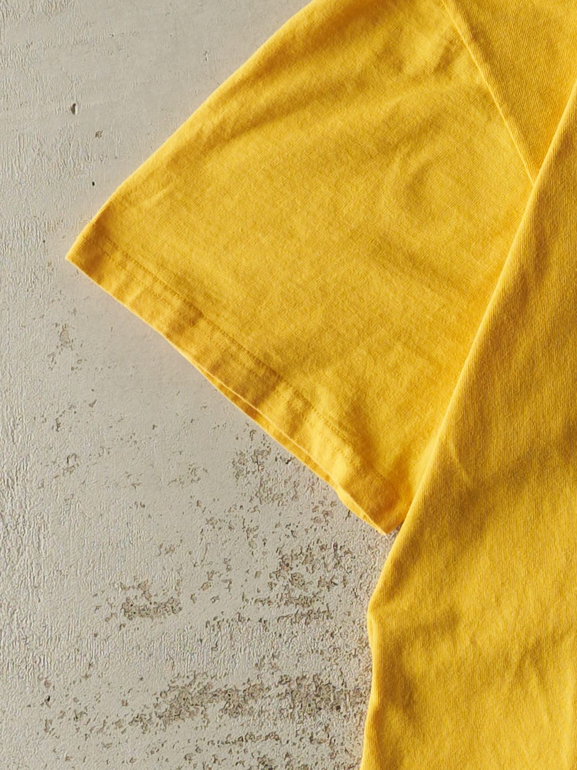 Vintage Y2K Yellow Nike Tee (L/XL)