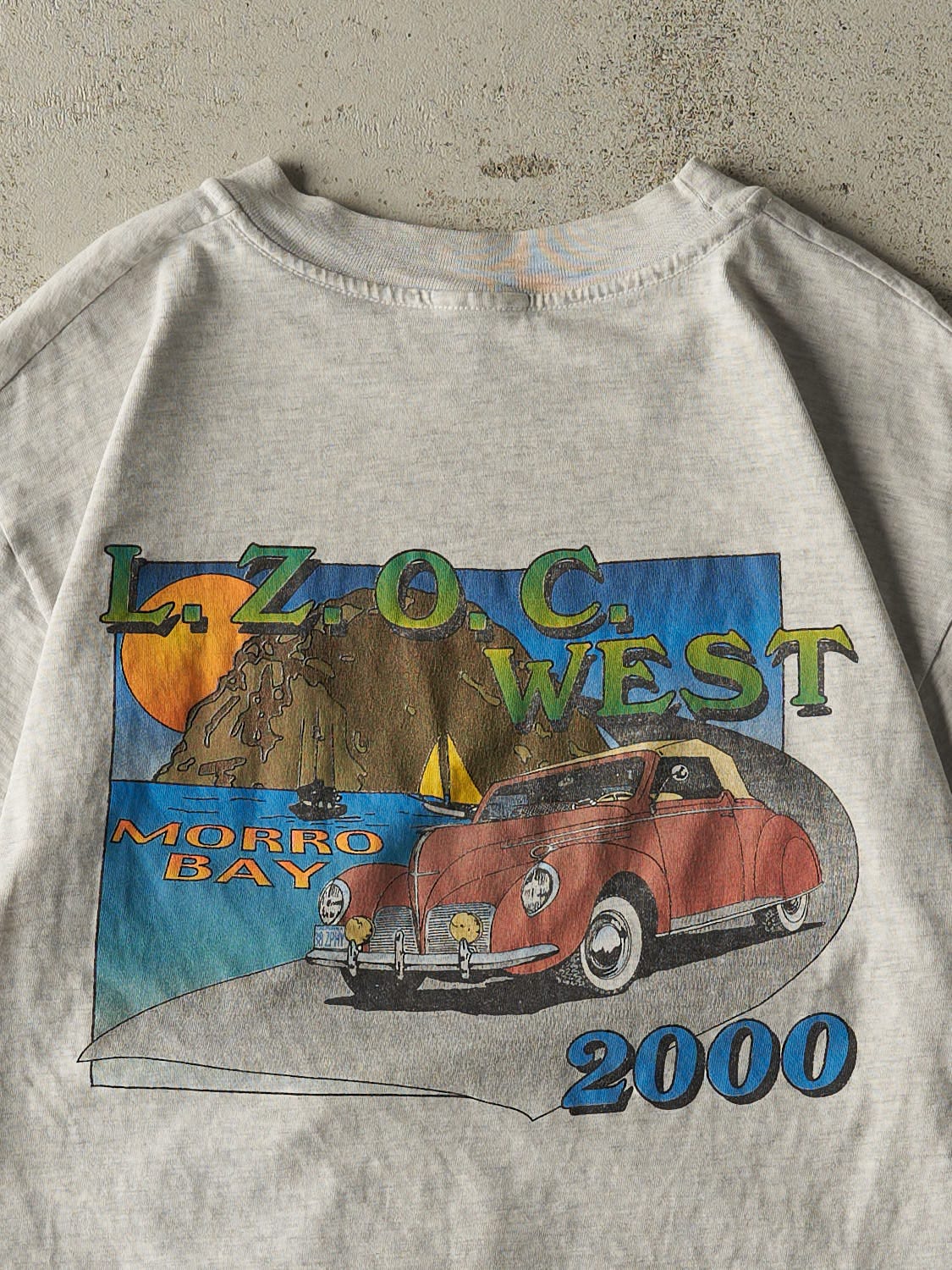 Vintage 00' Heather Grey Zephyrs Pocket Tee (M/L)