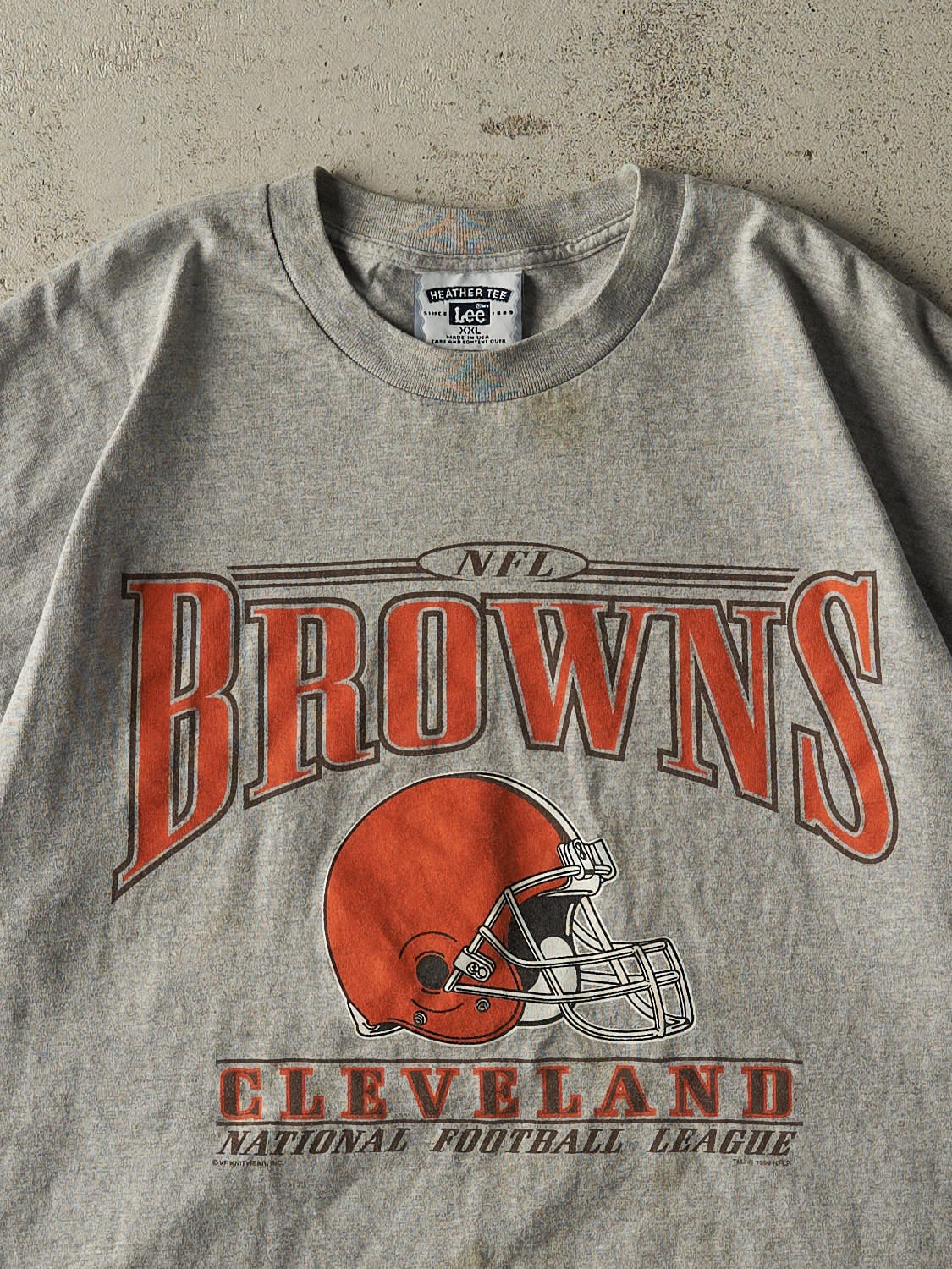 Vintage 99' Grey Cleveland Browns Tee (XL/XXL)