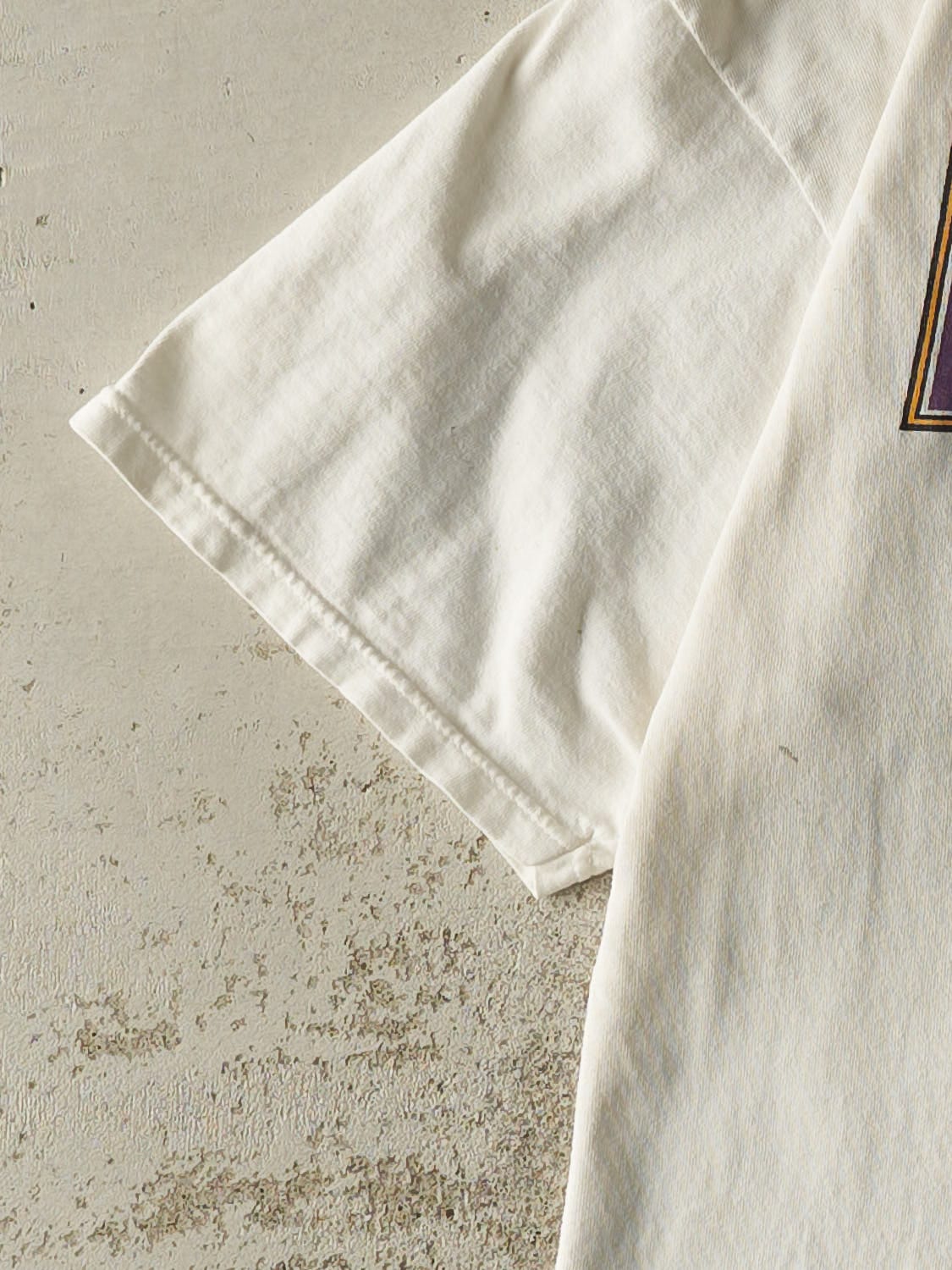 Vintage 90s White Minnesota Vikings Tee (L)