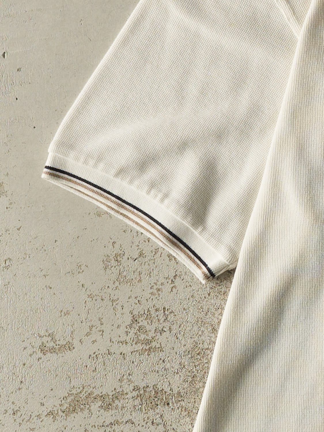 Vintage Y2K White Nike Golf Quarter Button Tee (L/XL)