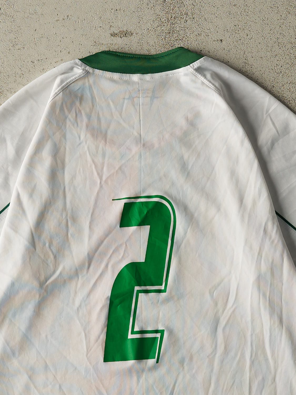 Vintage Y2K White Portugal Soccer Jersey (M/L)