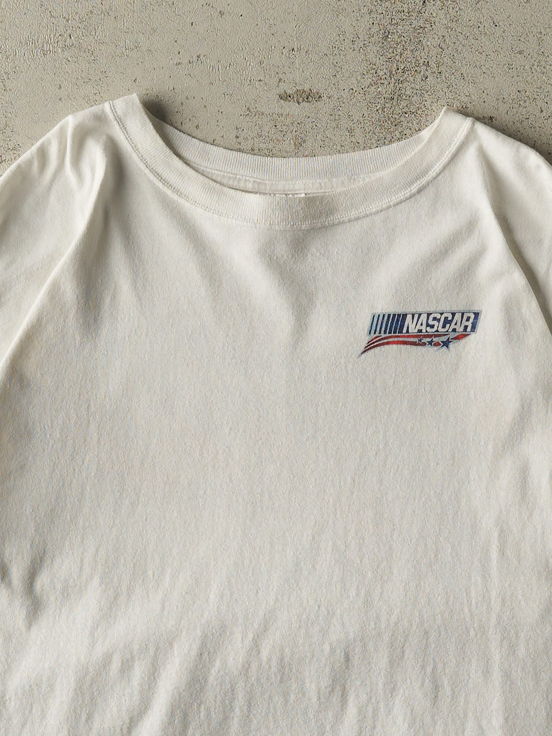 Vintage 12' White Tony Stewart Nascar Tee (XL)